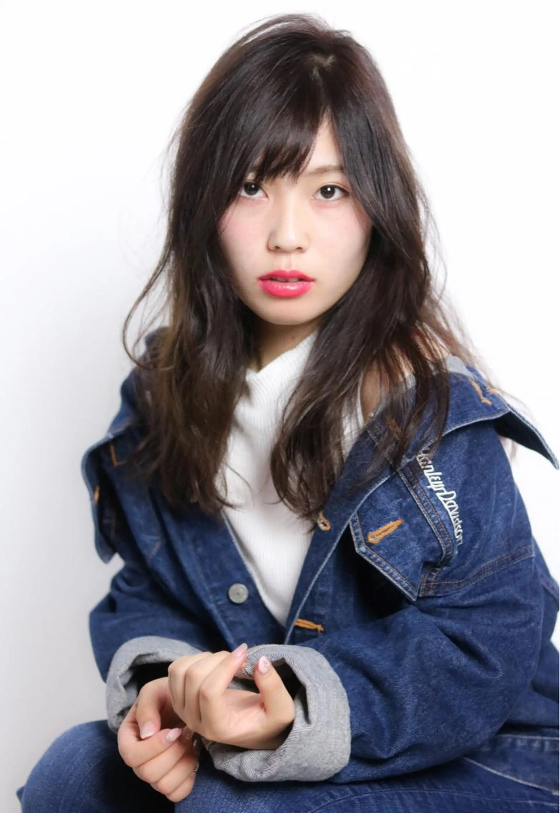 セミロング カラー アッシュ アッシュブラウン ブラウンカラー ヘアカラー トリートメント 青山 早希🐾のヘアスタイル