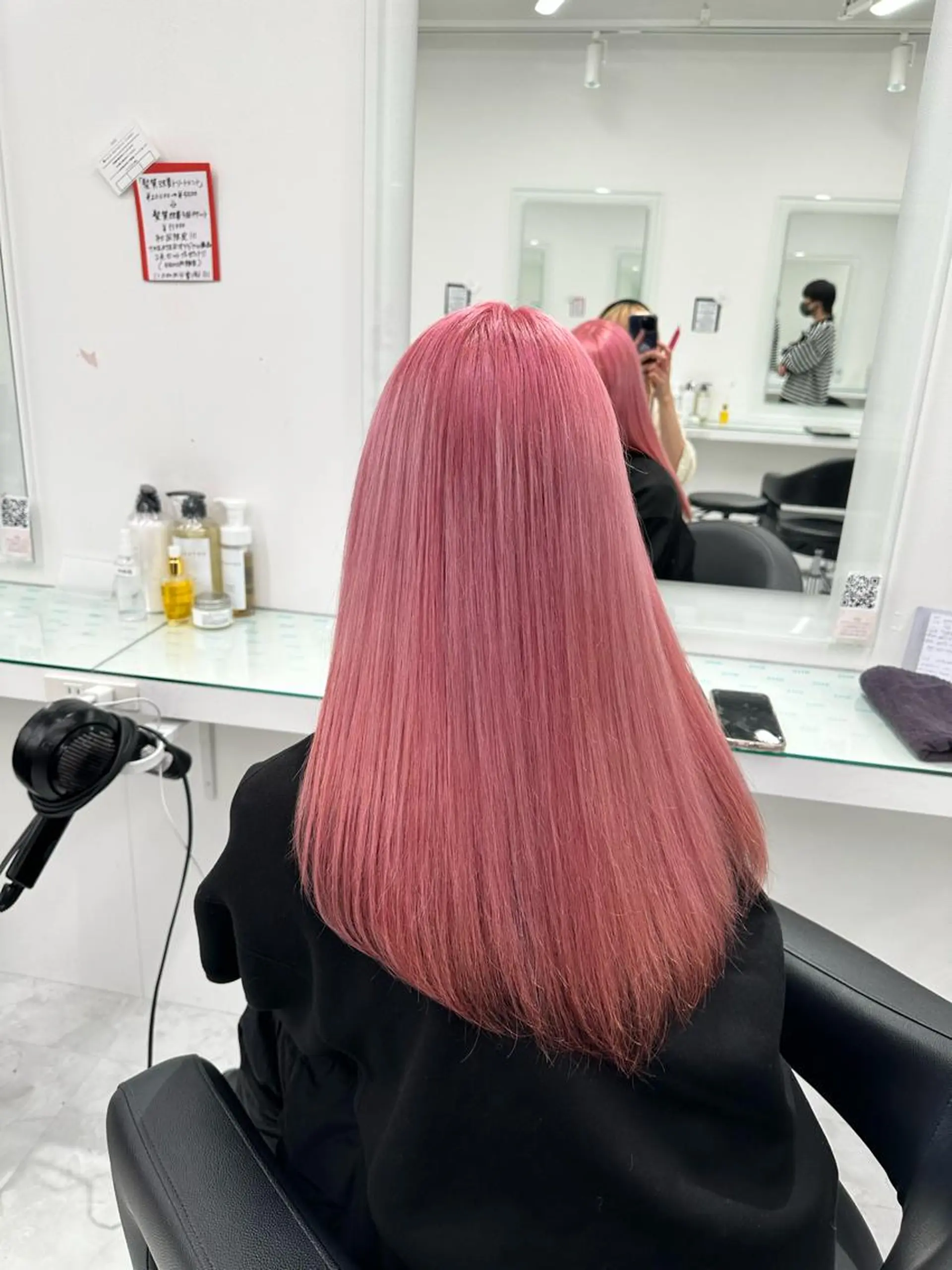 カラー マンツーマン/原宿/ 透明感カラー⭐️のヘアスタイル