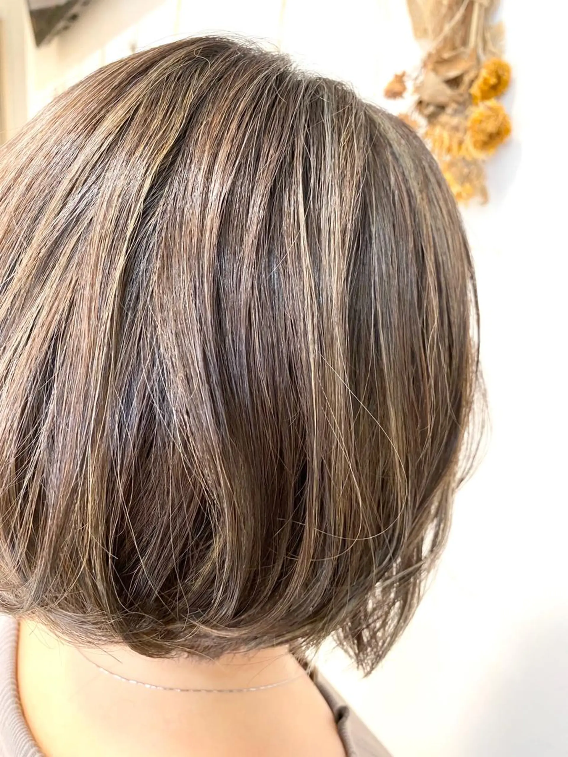 ショート ヘアカラー トリートメント 松浦 正覚のヘアスタイル