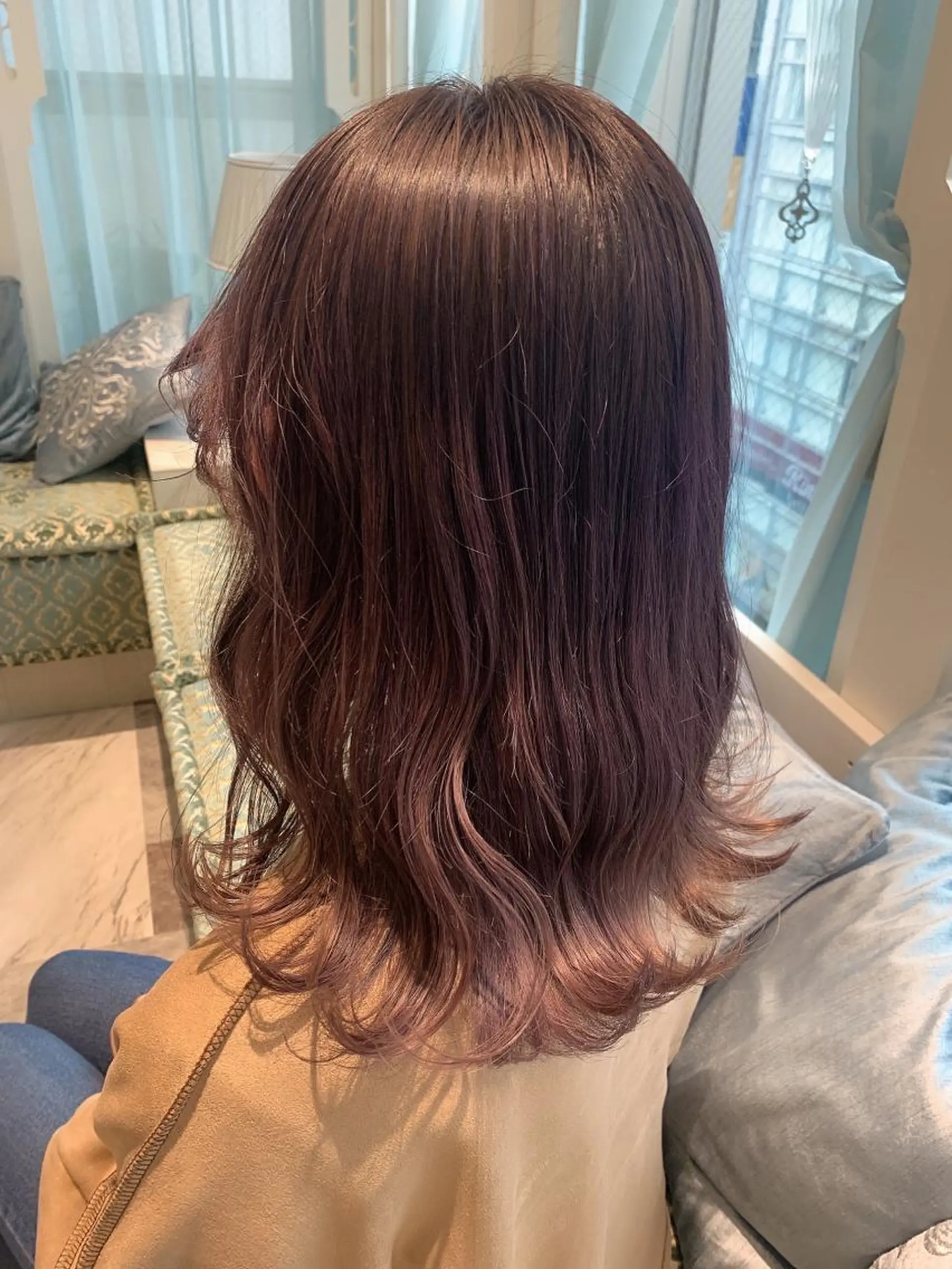 ロング カラー ヘアカラー トリートメント ロンドクラン所属・💎似合わせカラー 💎石濱俊介のヘアスタイル