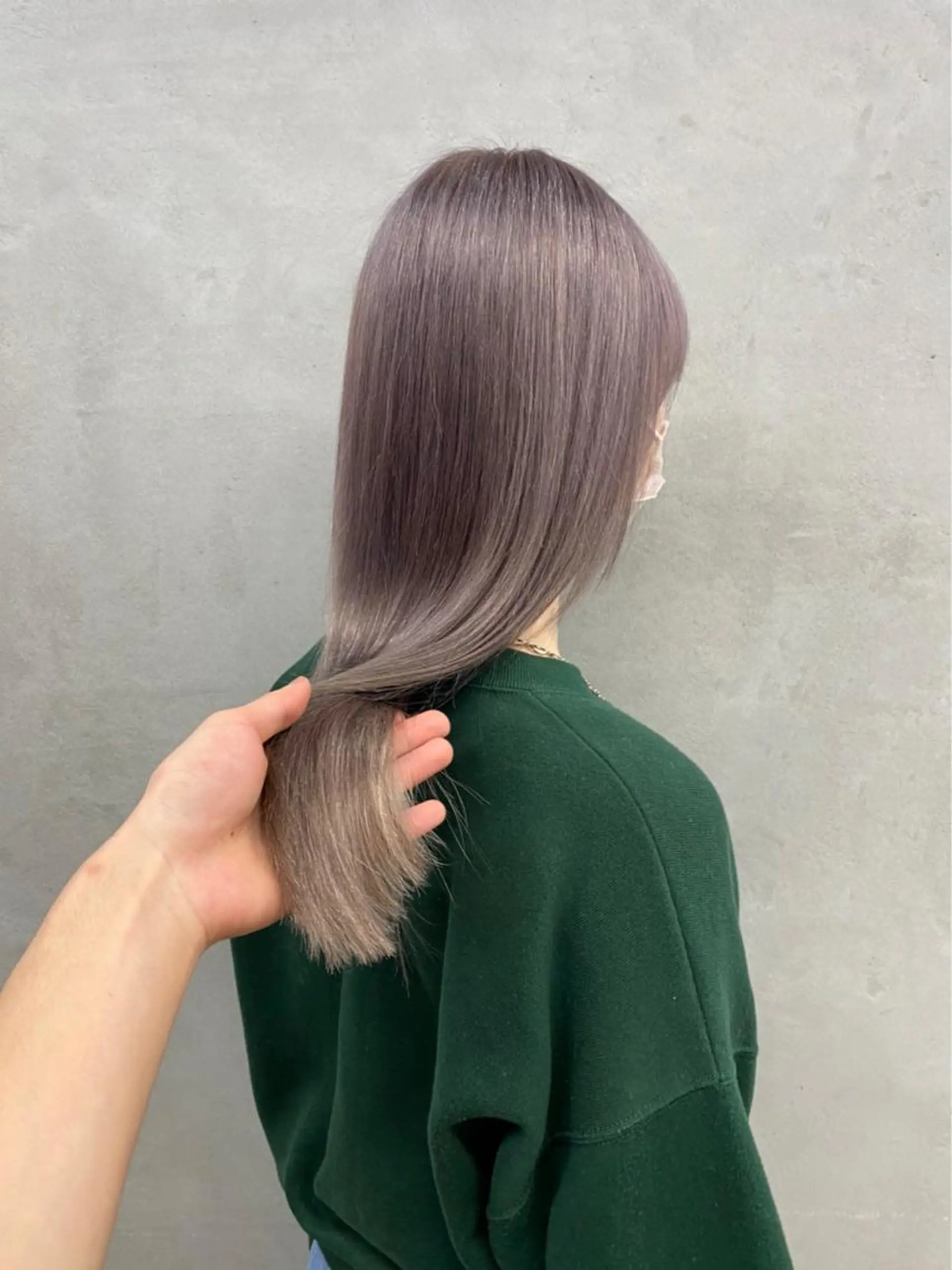 ロング カラー 韓国/ハイトーン/ ボブ🎀MIKU🎀のヘアスタイル