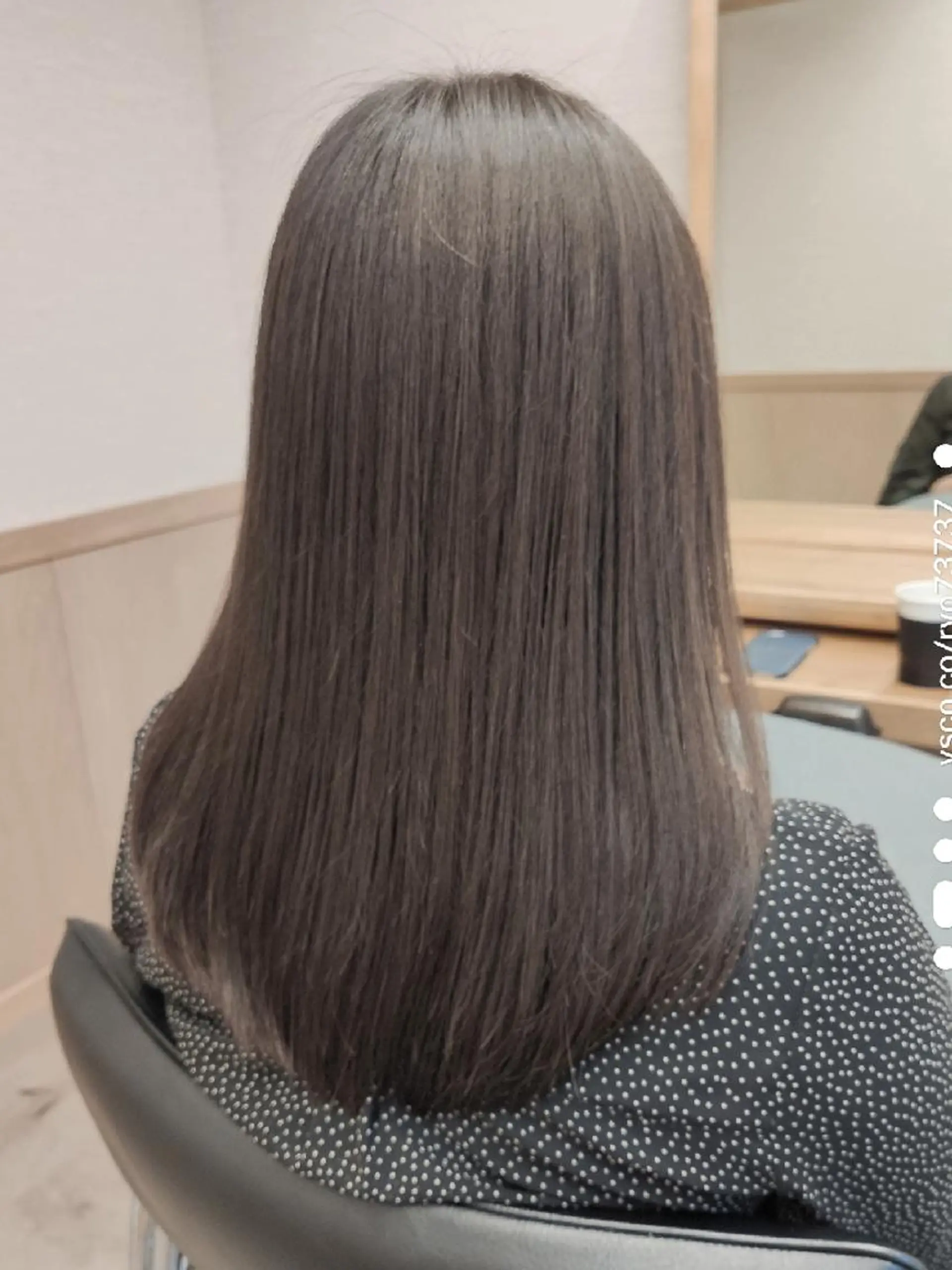 セミロング カラー トリートメント 縮毛矯正 トリートメント 伊藤 瞭のヘアスタイル