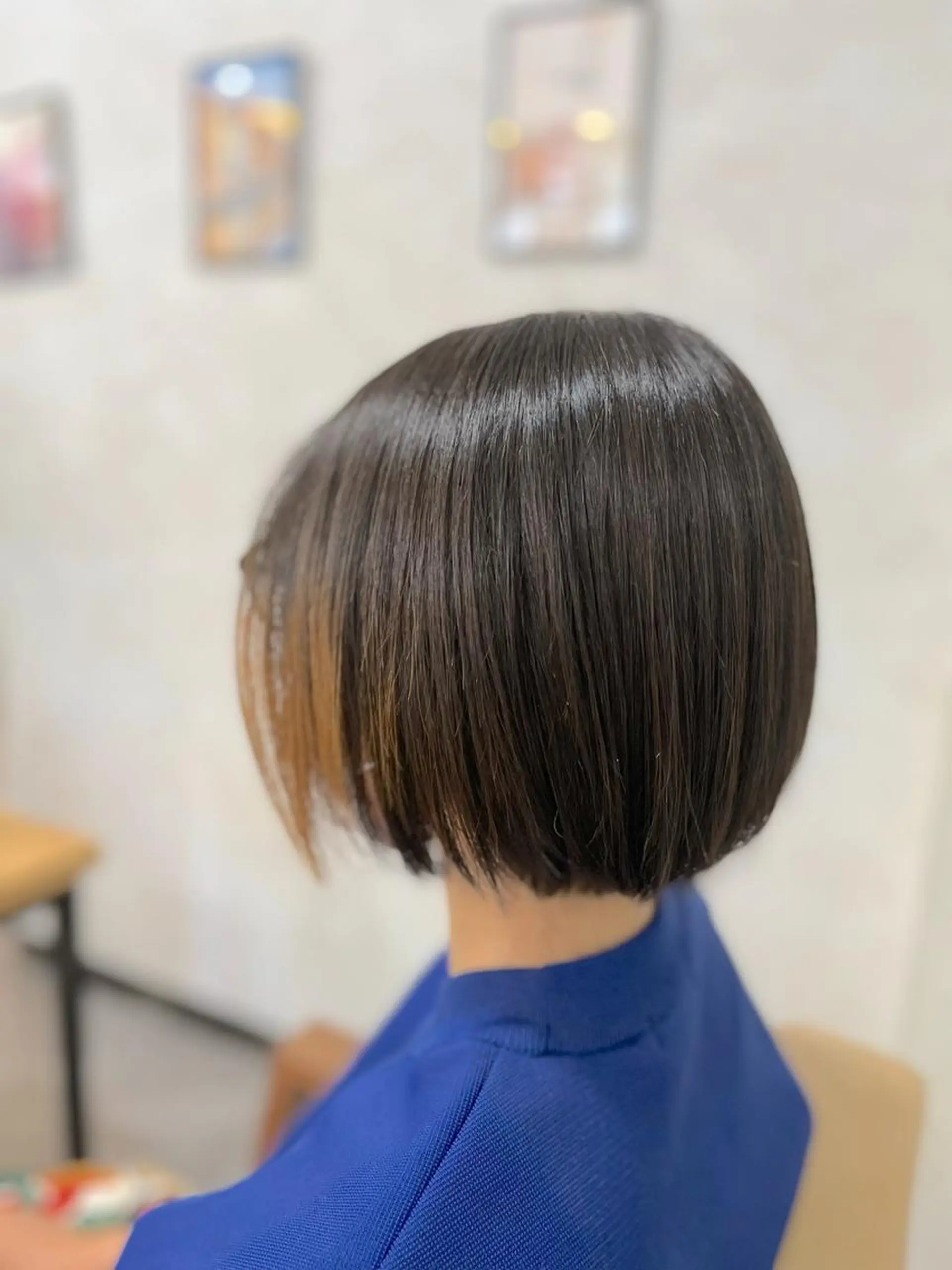 ショート 髪質改善 トリートメント 酸熱トリートメント カット 縮毛矯正 トリートメント est hair Ameri 松戸店所属・和田 真弥のヘアスタイル