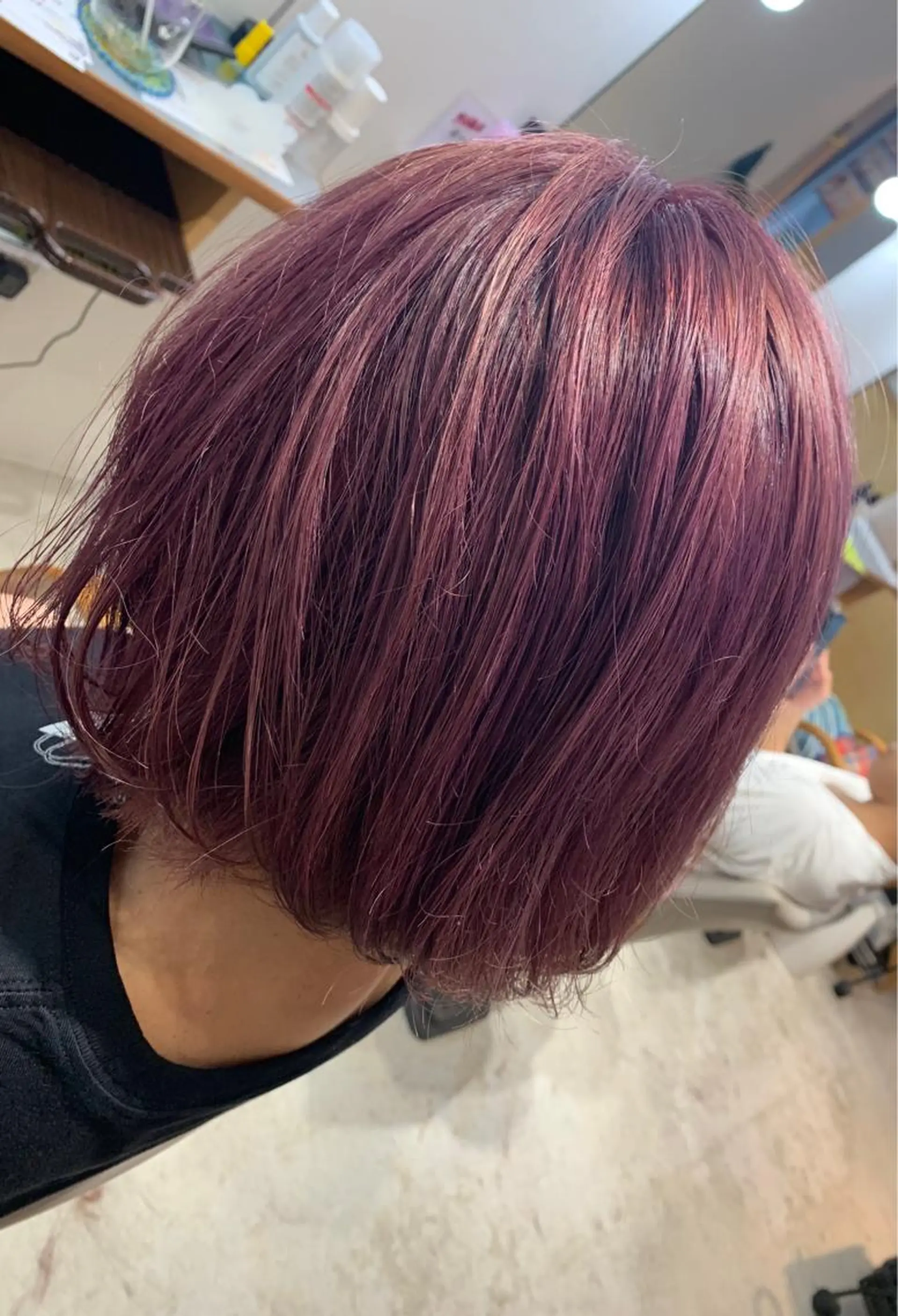 ミディアム カラー パーマ ヘアアレンジ メンズ キッズ カット ヘアカラー カラーワールドカンナヘアーメゾン所属・北出 沙也加のマツエク・マツパデザイン