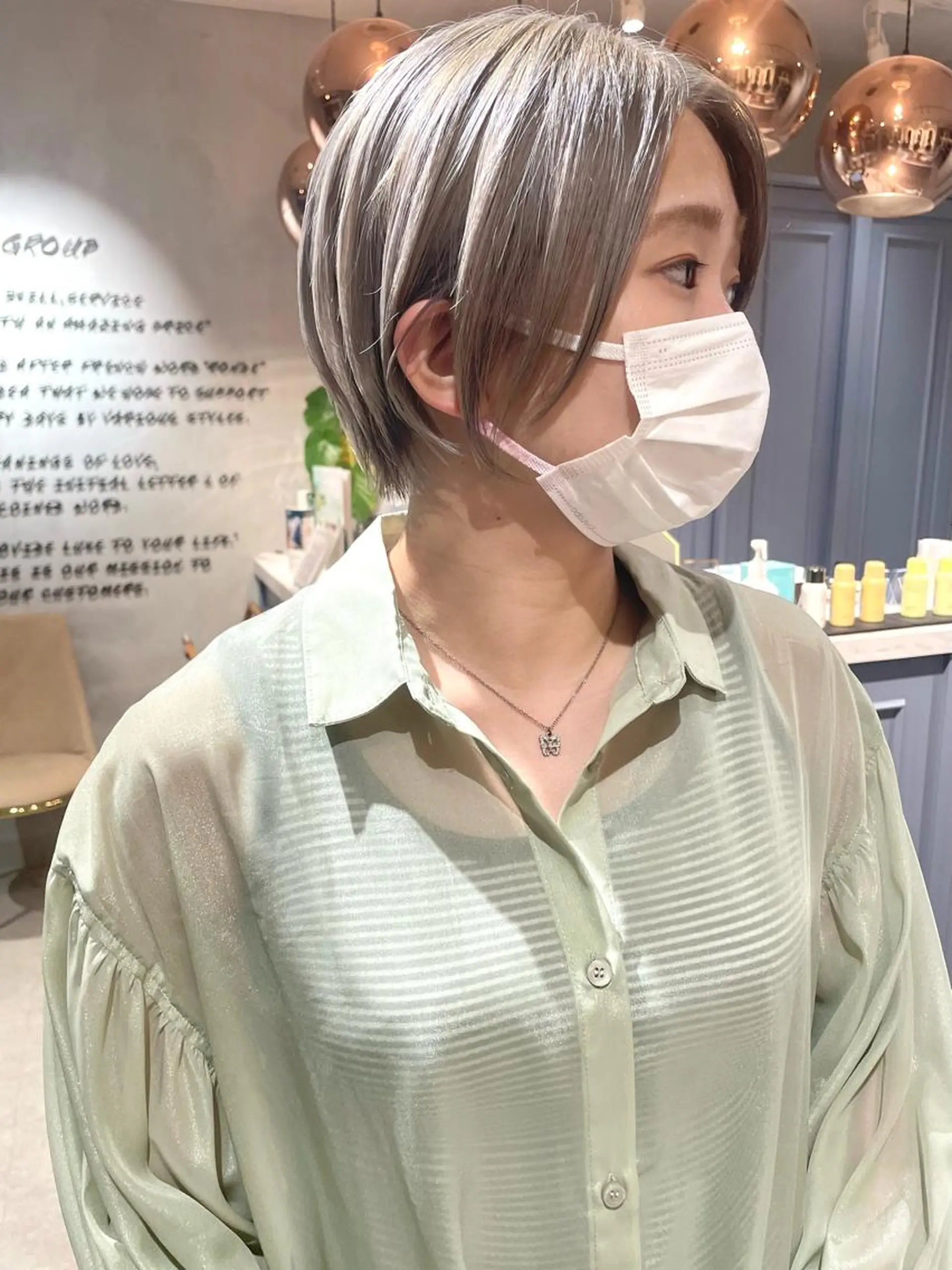 ショート カラー カット ヘアカラー トリートメント カットが得意 🫧ショートボブ🫧のヘアスタイル