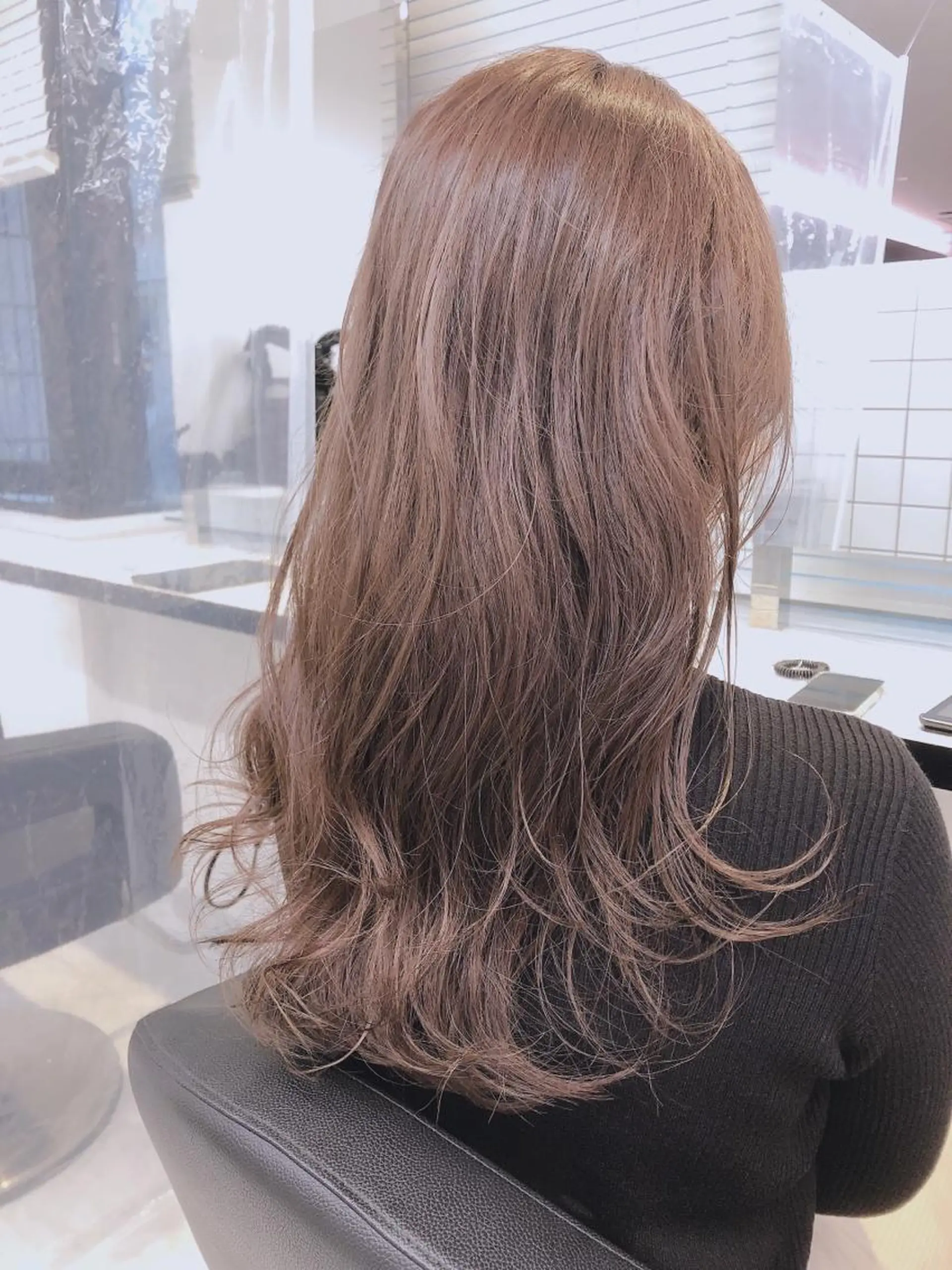 ミディアム カラー ブリーチ ブリーチなしカラー ヘアカラー トリートメント ヘアセット 池袋ACADEMY モテ🩰似合わせ♡のヘアスタイル