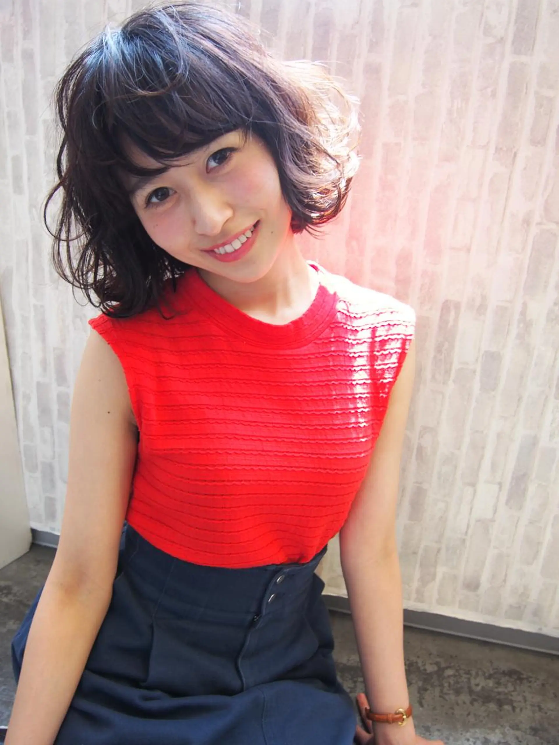 ショート パーマ ほさか しんごのヘアスタイル