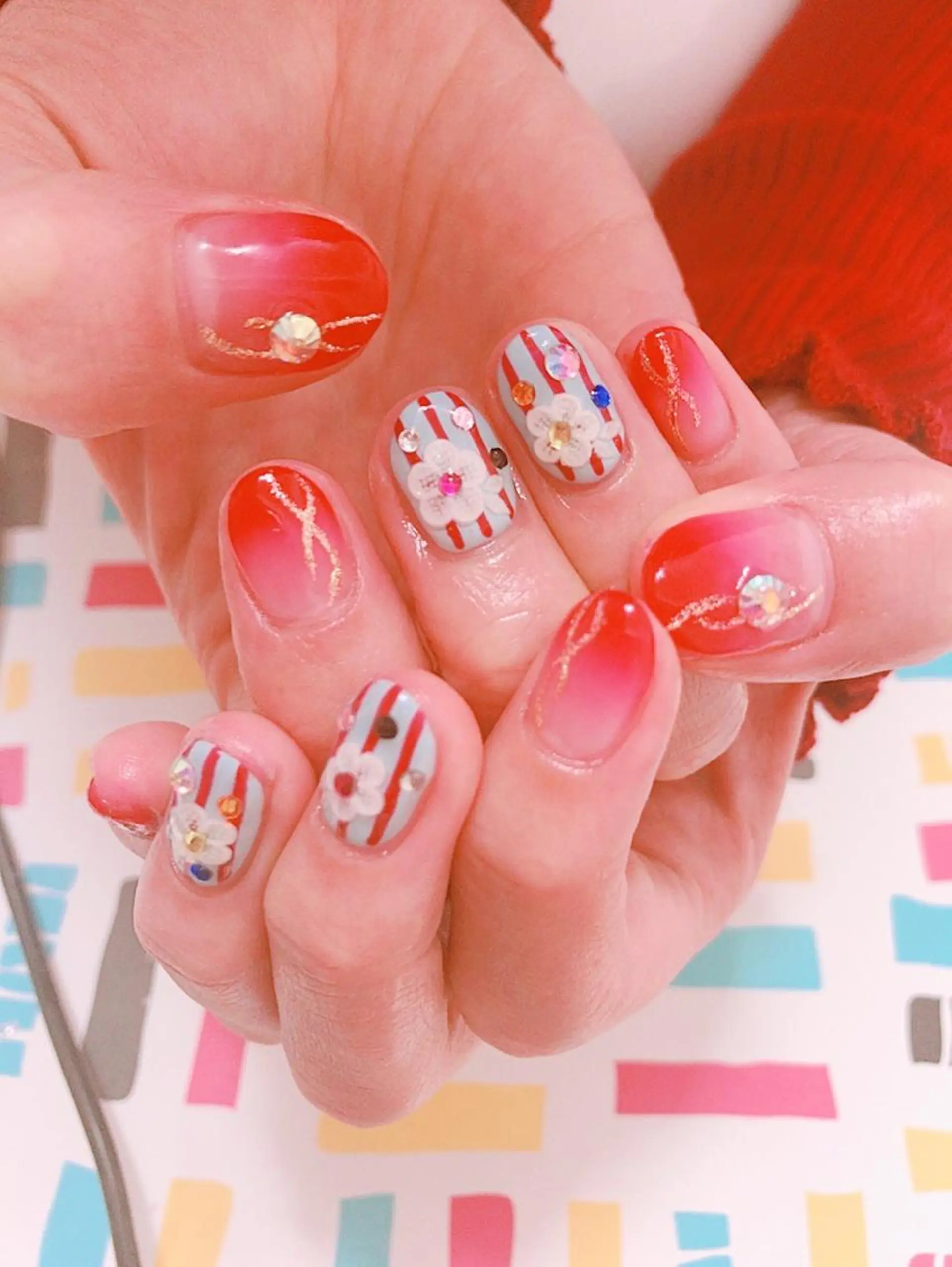 ネイル 卒業式 持ち込み yuki♡nail 光が丘駅7分のネイルデザイン