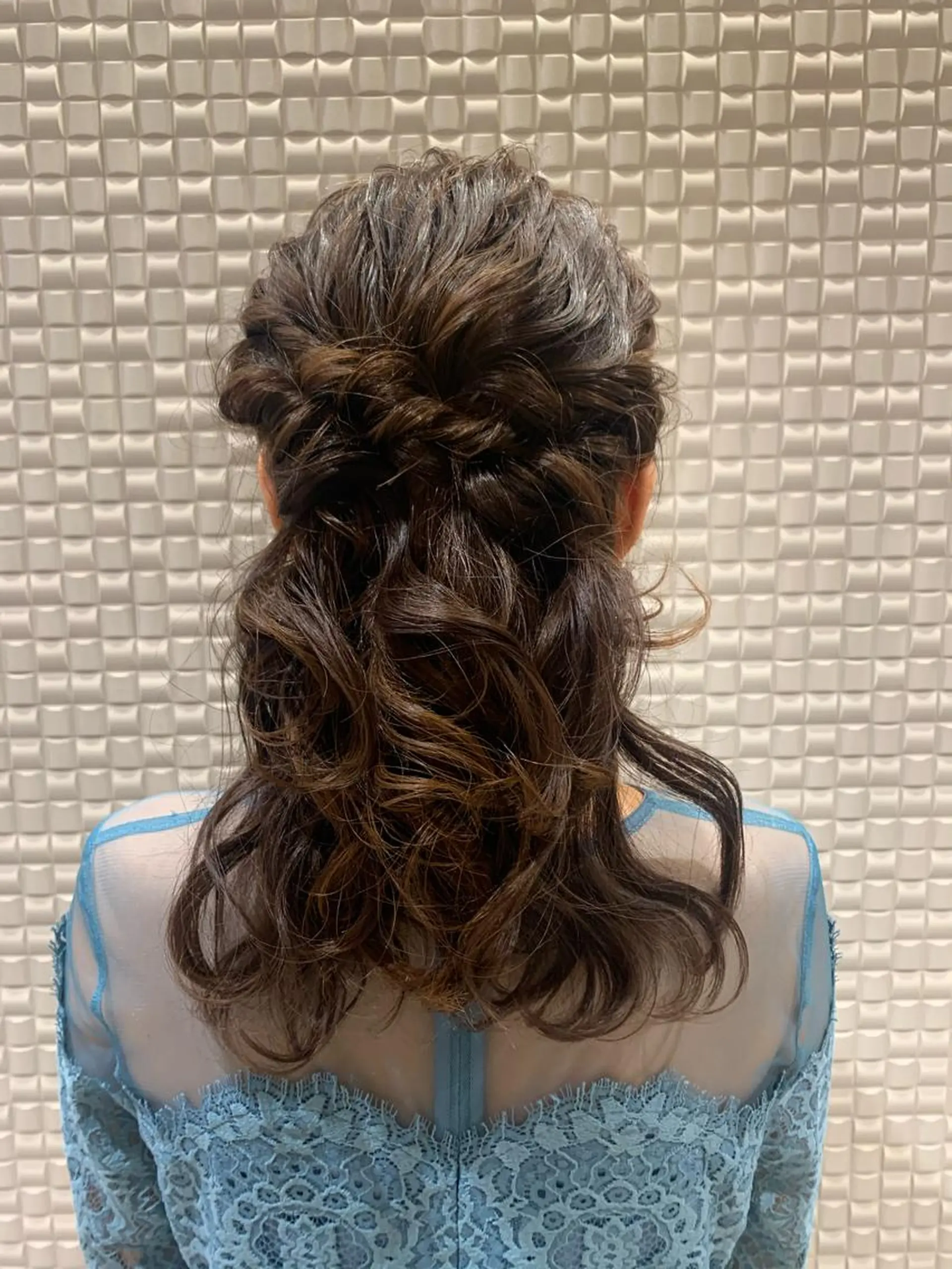 ミディアム ヘアアレンジ シャドールーツ美容師 篠原康太のヘアスタイル