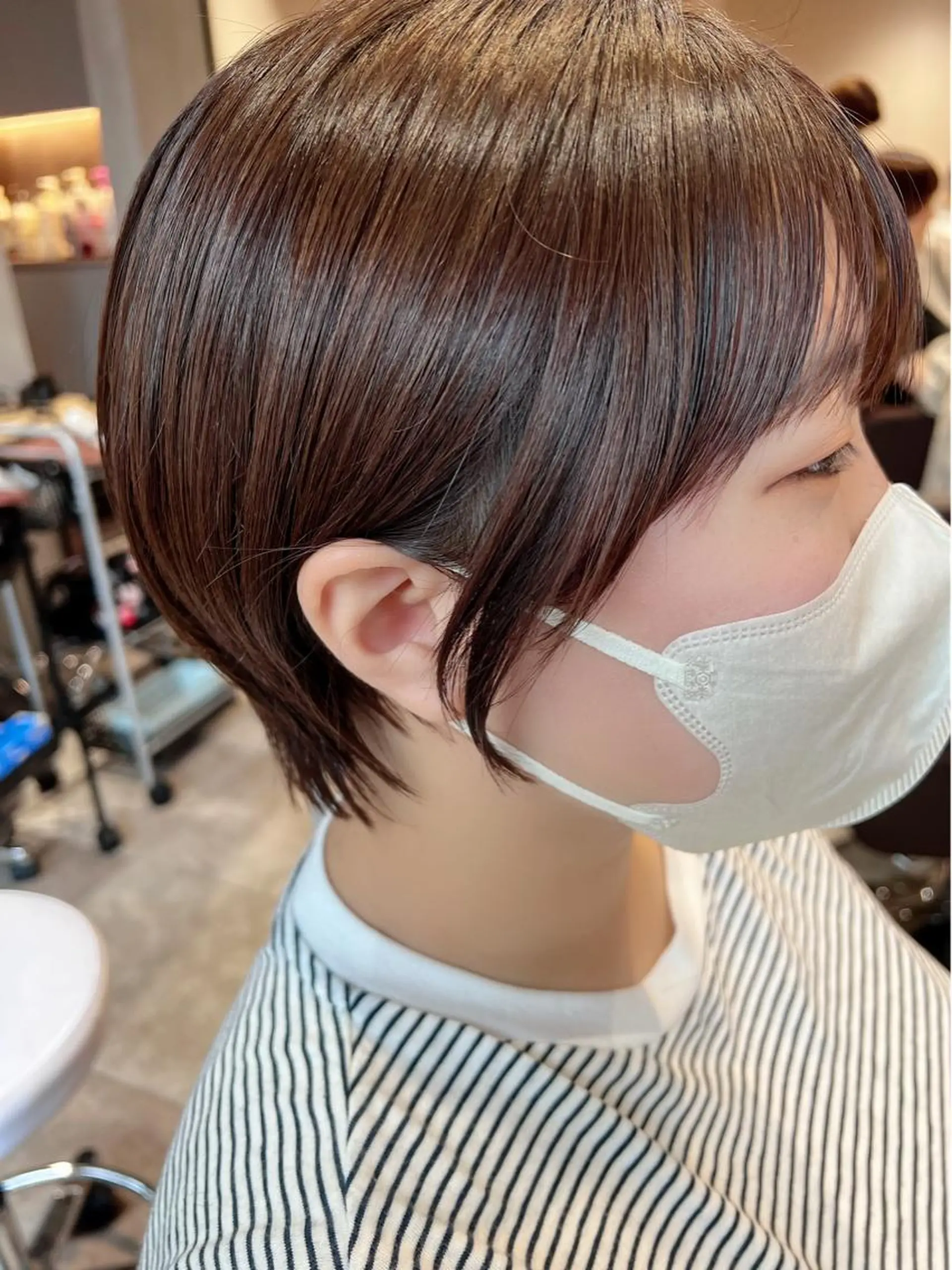 ショート マニッシュショート ショートヘア モテ髪🌈細矢 森平のヘアスタイル