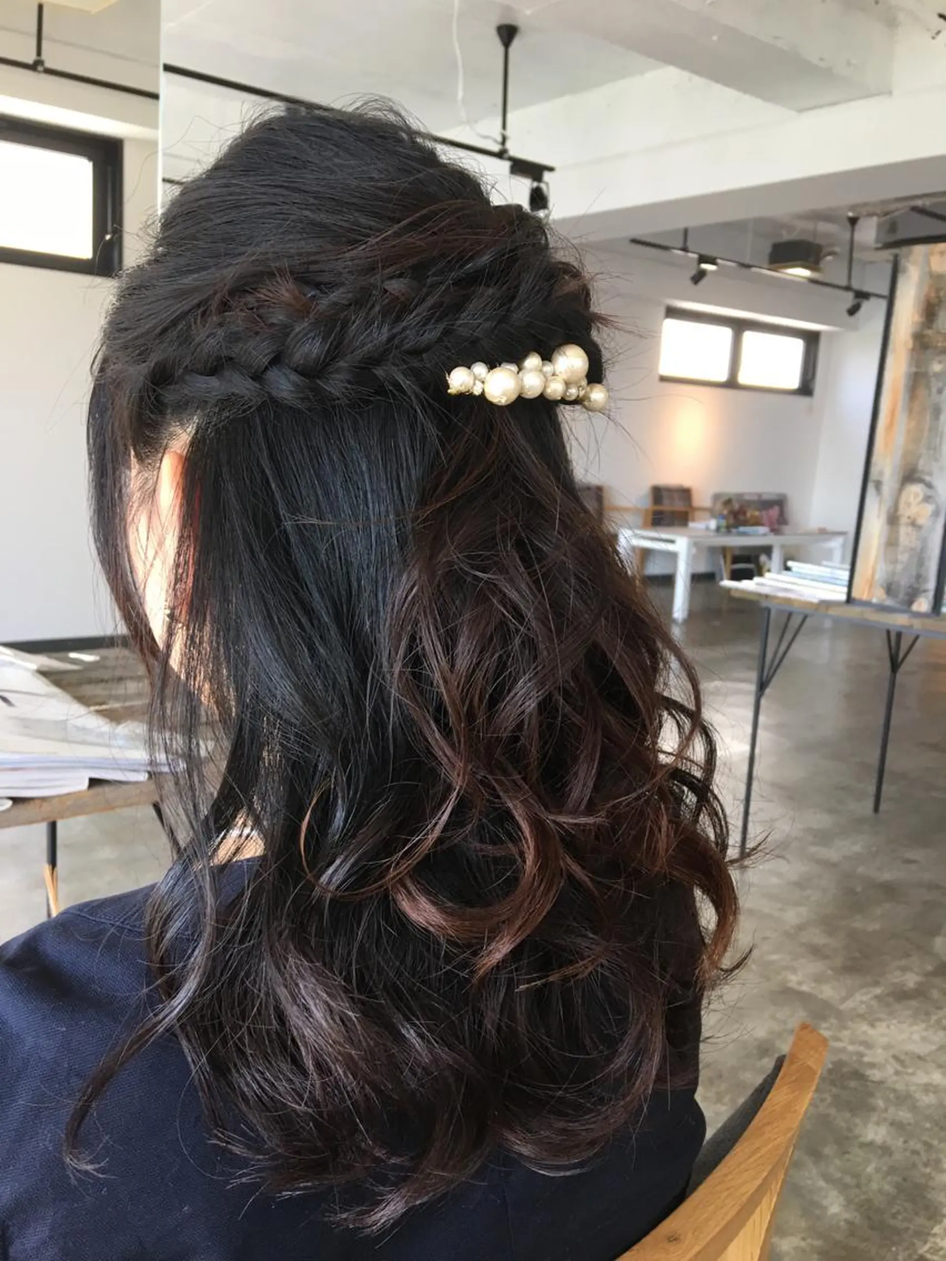 ミディアム セミロング ロング ヘアアレンジ 🌈ディレクター🌈 徳松優希のヘアスタイル