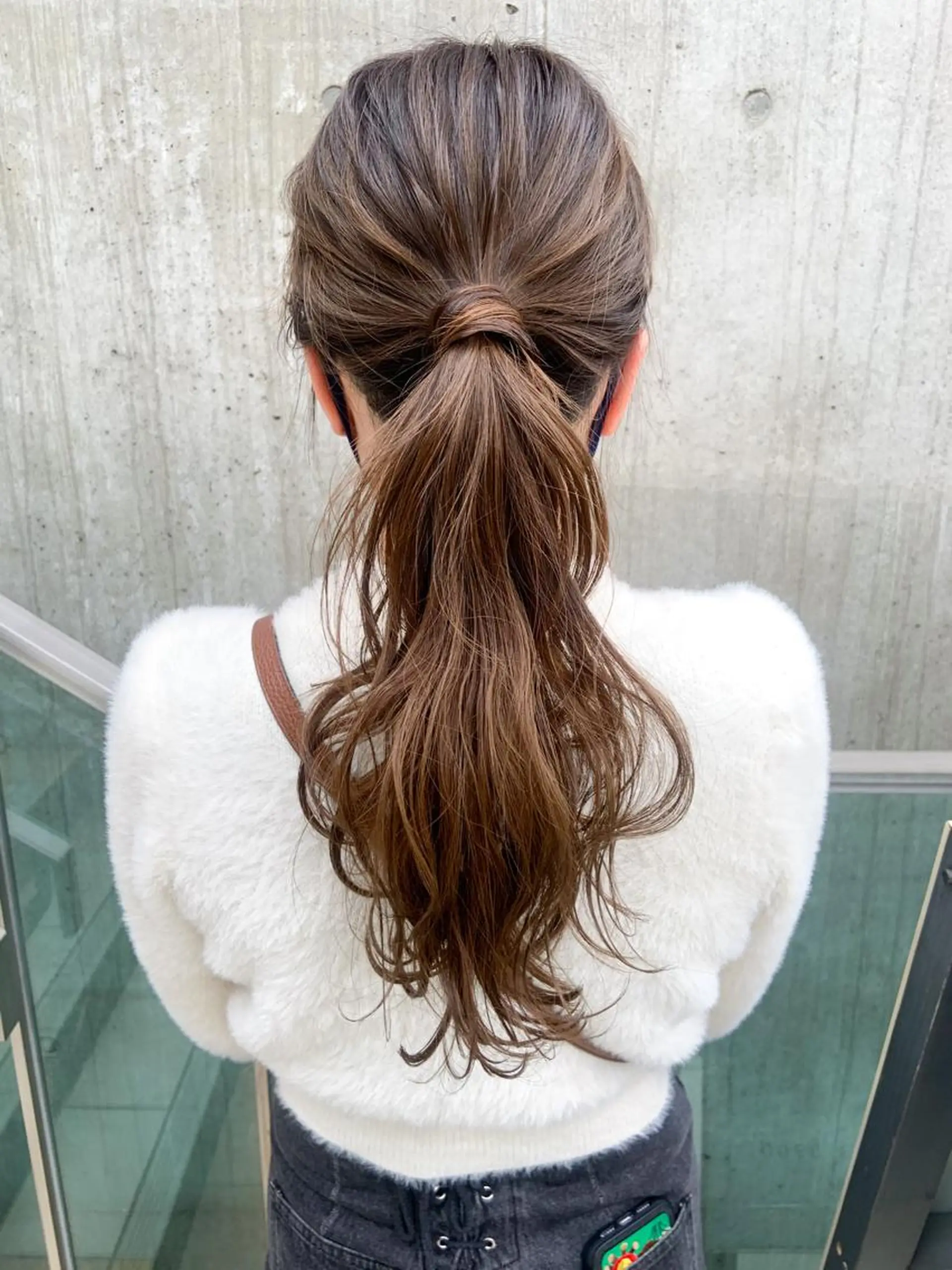 ロング ヘアカラー トリートメント 流音 【直前割あり】のヘアスタイル