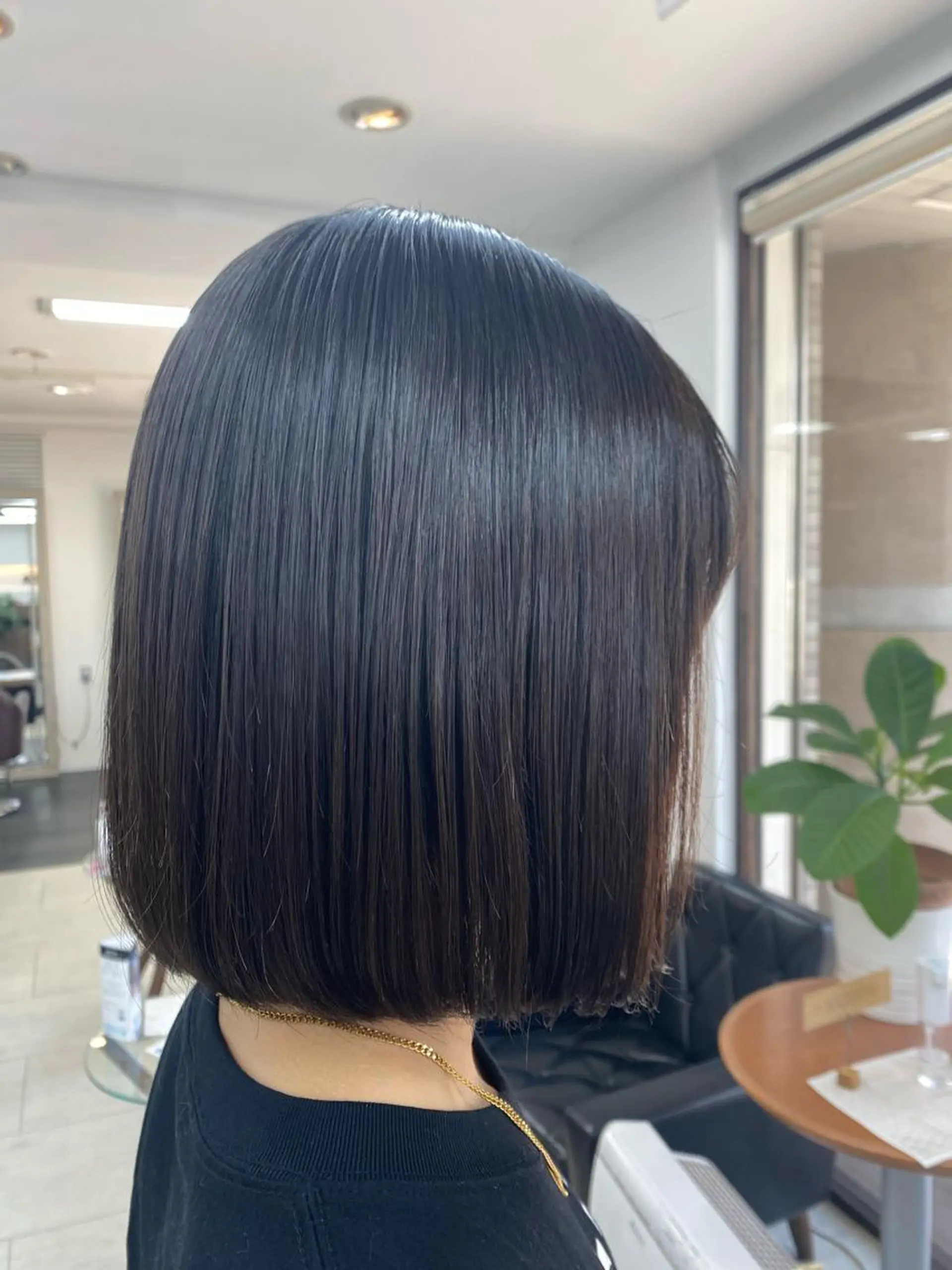 ミディアム カット トリートメント 月野涼風 /レイヤーカットのヘアスタイル