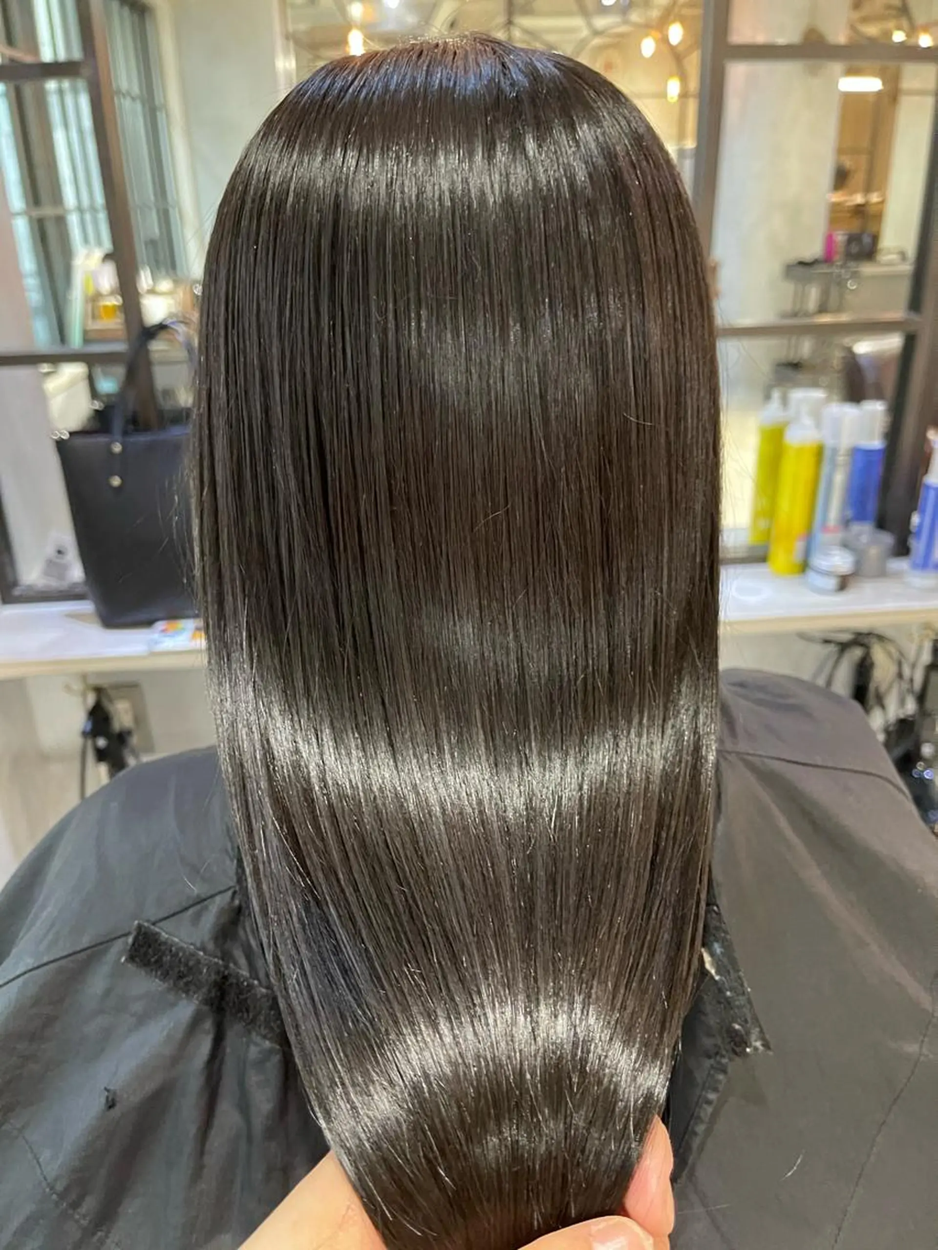 ロング カラー カット トリートメント 髪質改善/艶髪特化 /柔らかさ/清水翔矢のヘアスタイル