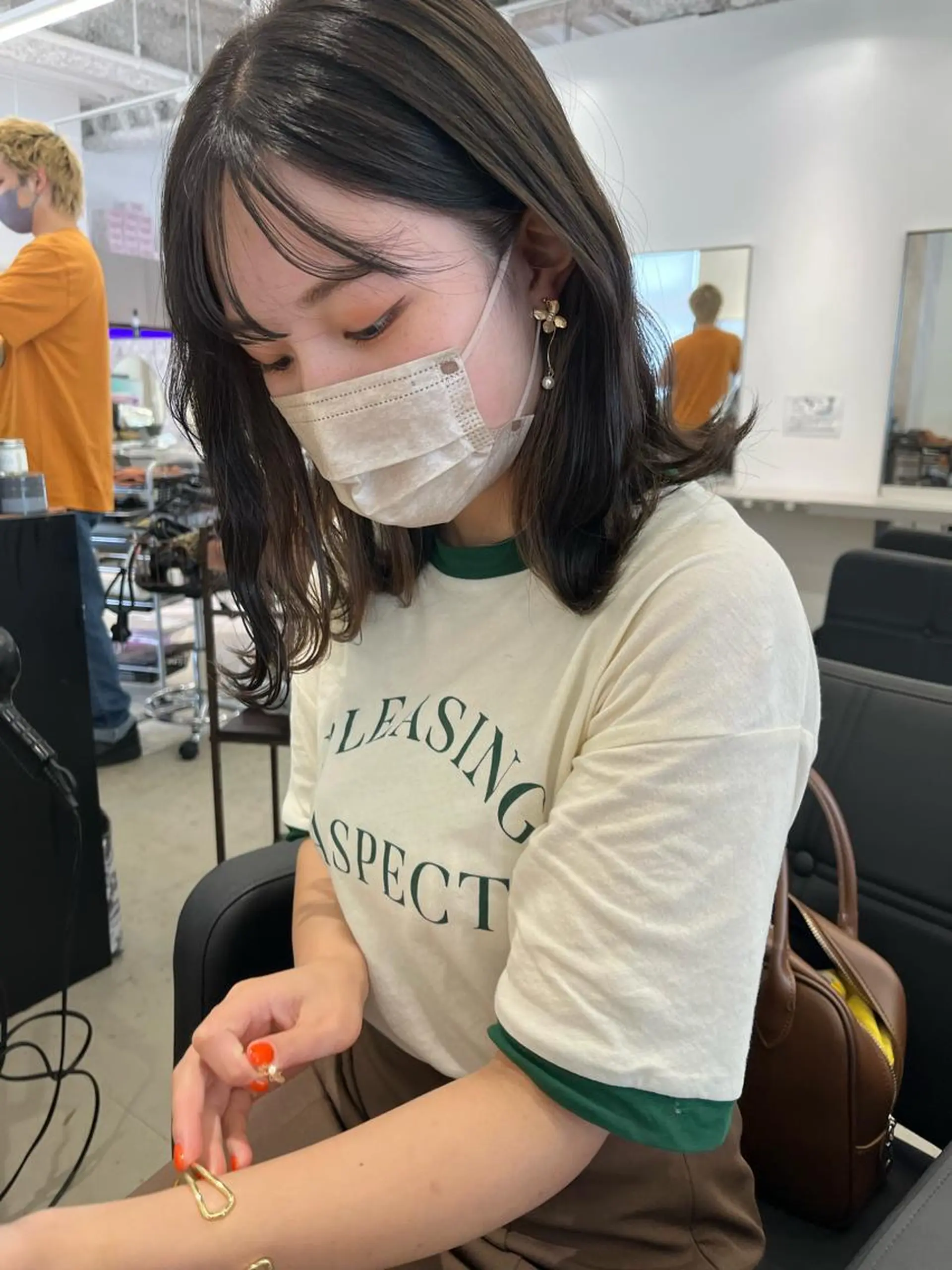 ミディアム カラー ヘアカラー トリートメント 【代表】 辻龍樹のヘアスタイル