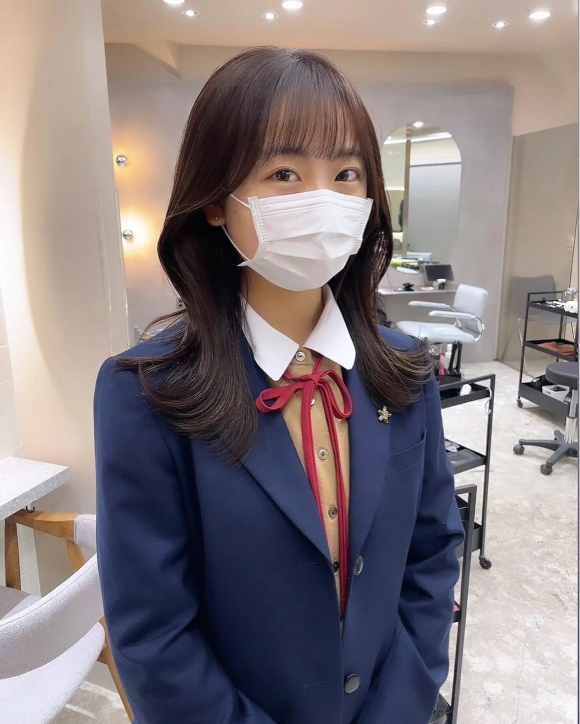 ミディアム Ess所属・YUKI / レイヤーカット🤍のヘアスタイル