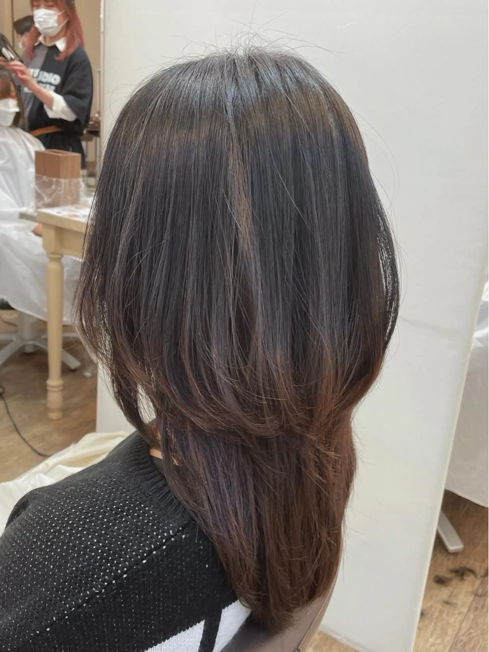 ロング ウルフカット メンズパーマ🌀/ 中村郁未のヘアスタイル