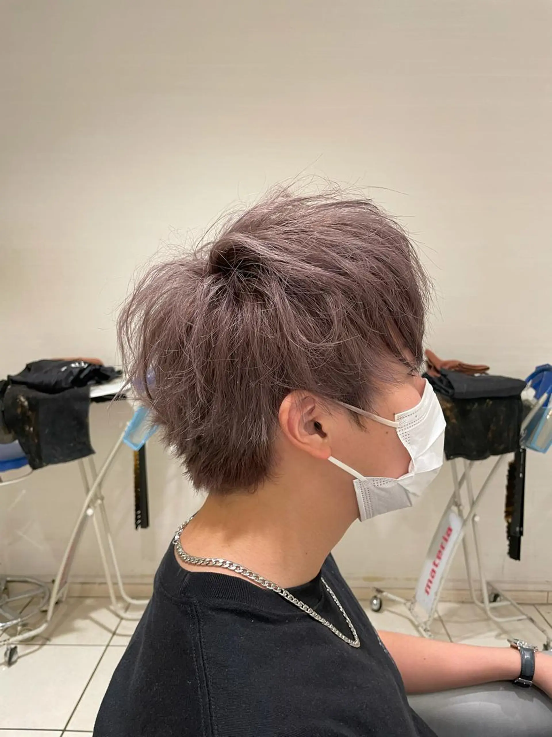 メンズ MODEks eau 佐藤優志のヘアスタイル