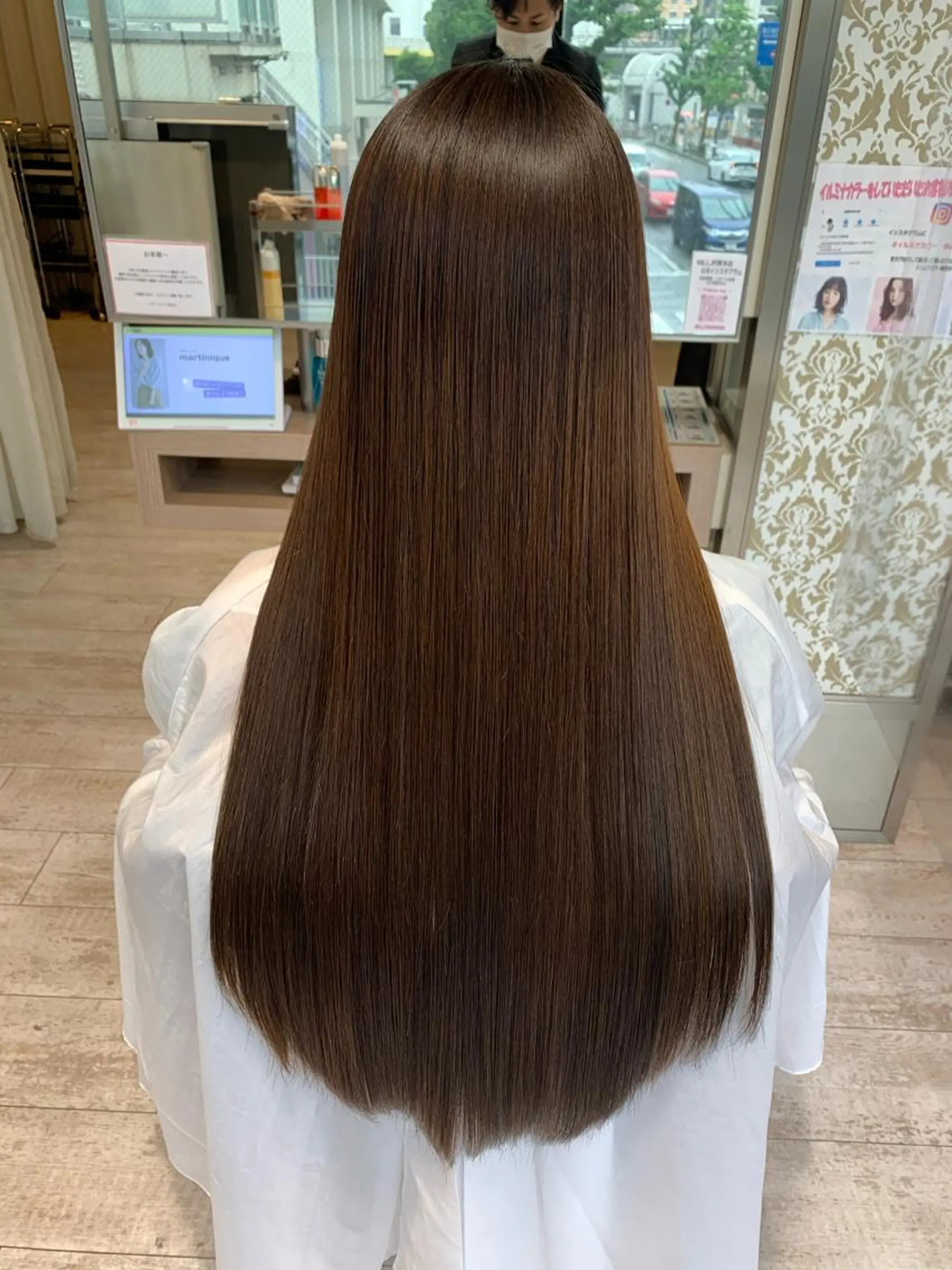 カラー アクアカラー 縮毛矯正 髪質改善専門店 mariposa 森ノ宮店所属・鯉谷 僚 ／縮毛矯正のヘアスタイル