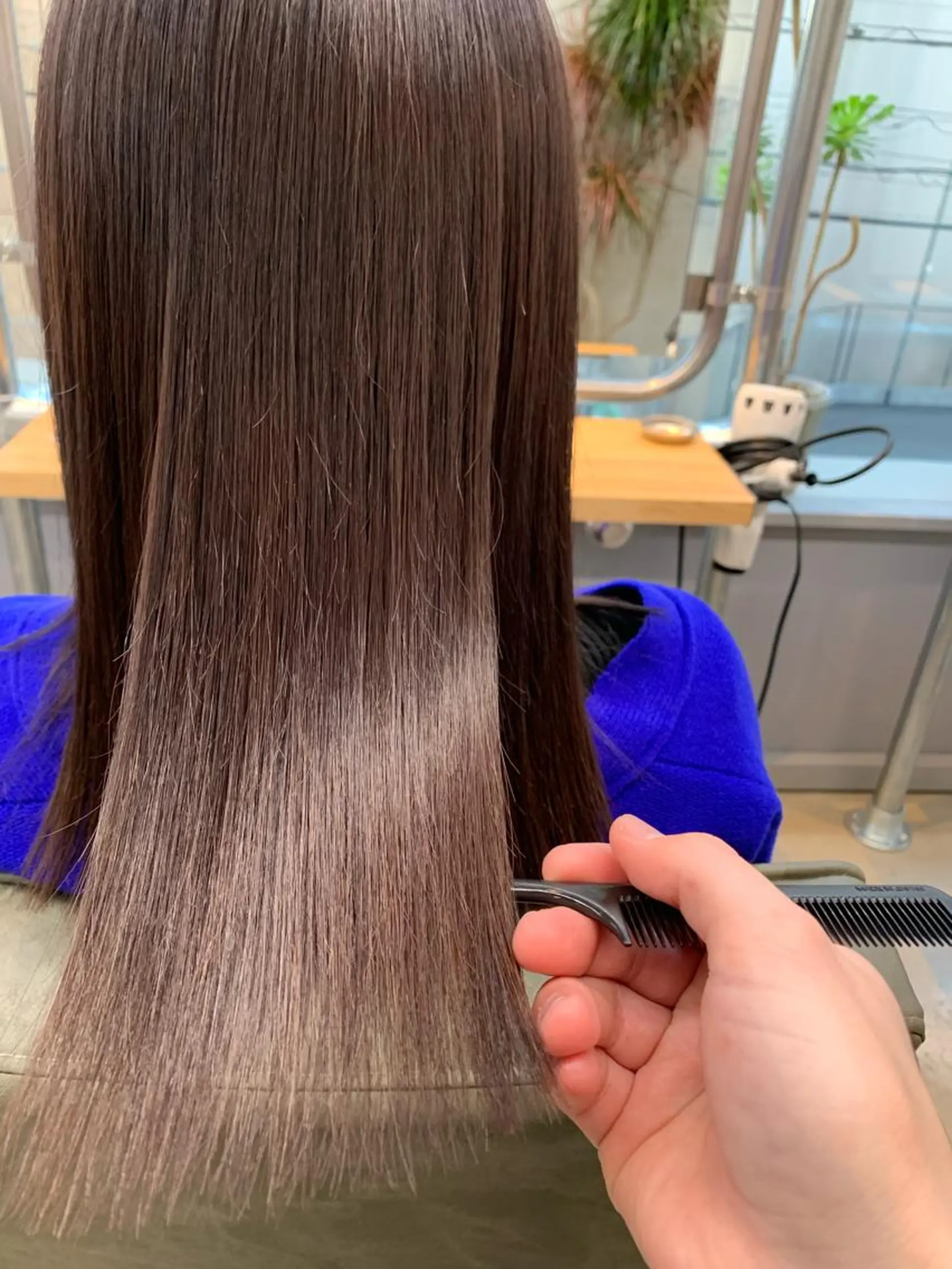 ミディアム トリートメント 天野 開のヘアスタイル