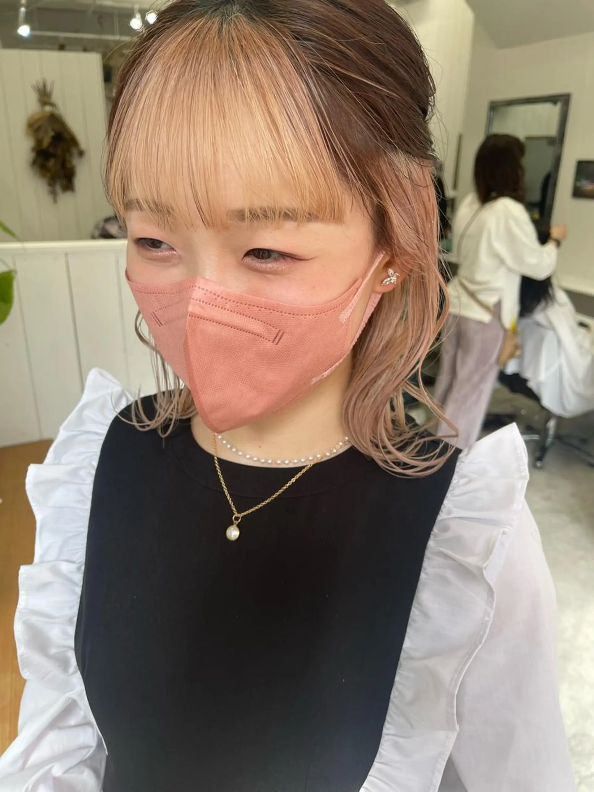 ミディアム ミストバング 📍葛西りんたろう/ ENVのヘアスタイル