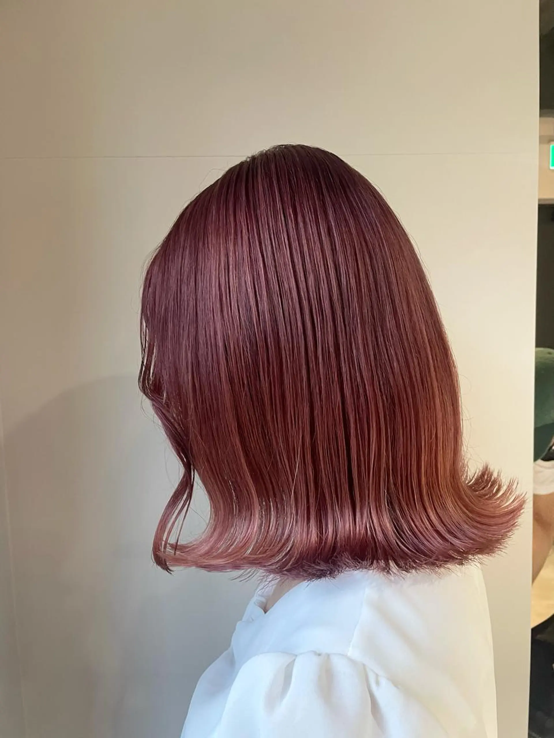 ショート カラー ピンクカラー ヘアカラー トリートメント ブリーチ👩‍🦳/ ‪✂︎MANAMIのヘアスタイル