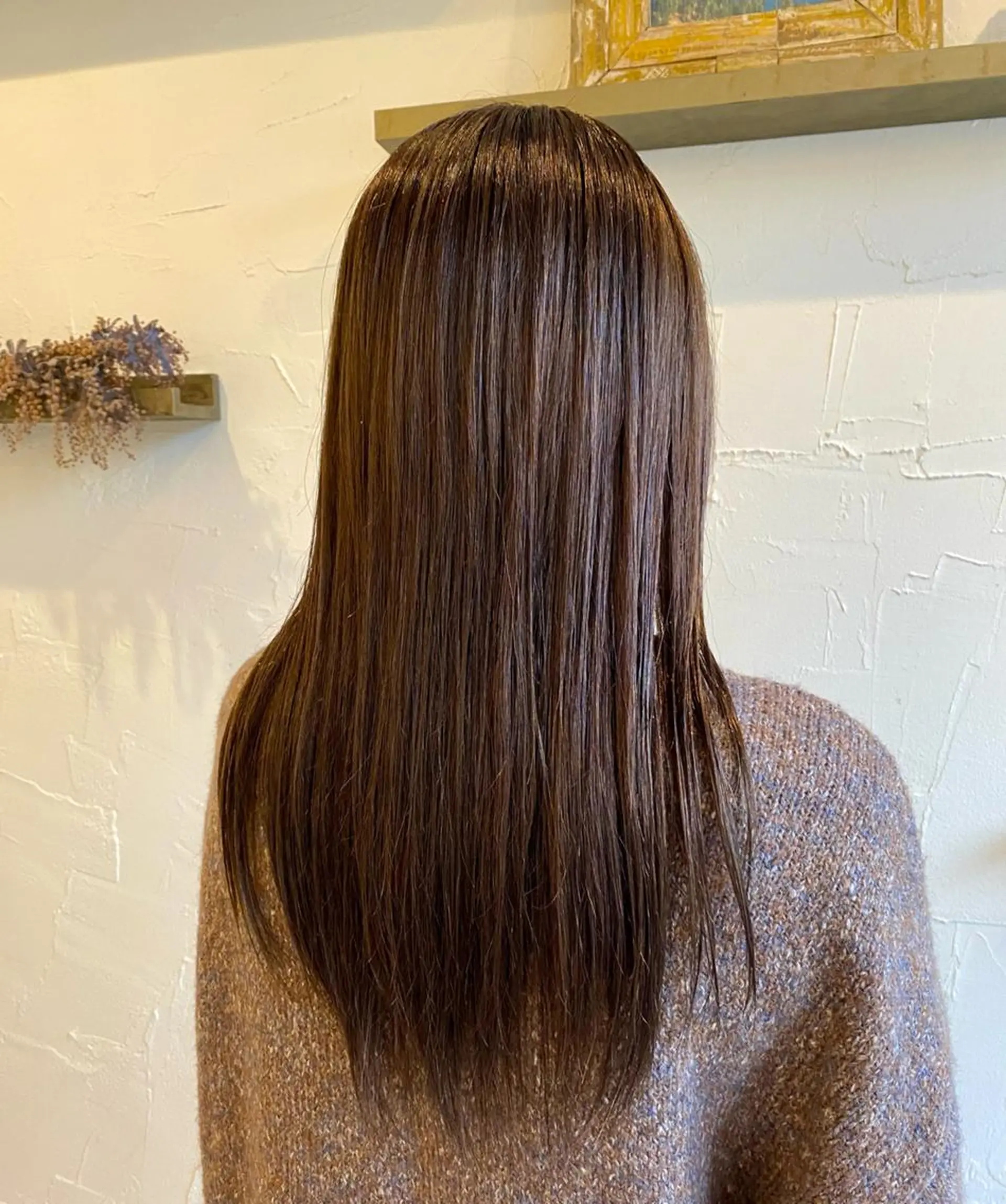 ロング カラー ヘアカラー トリートメント ヘッドスパ 川村 瑠奈のヘアスタイル