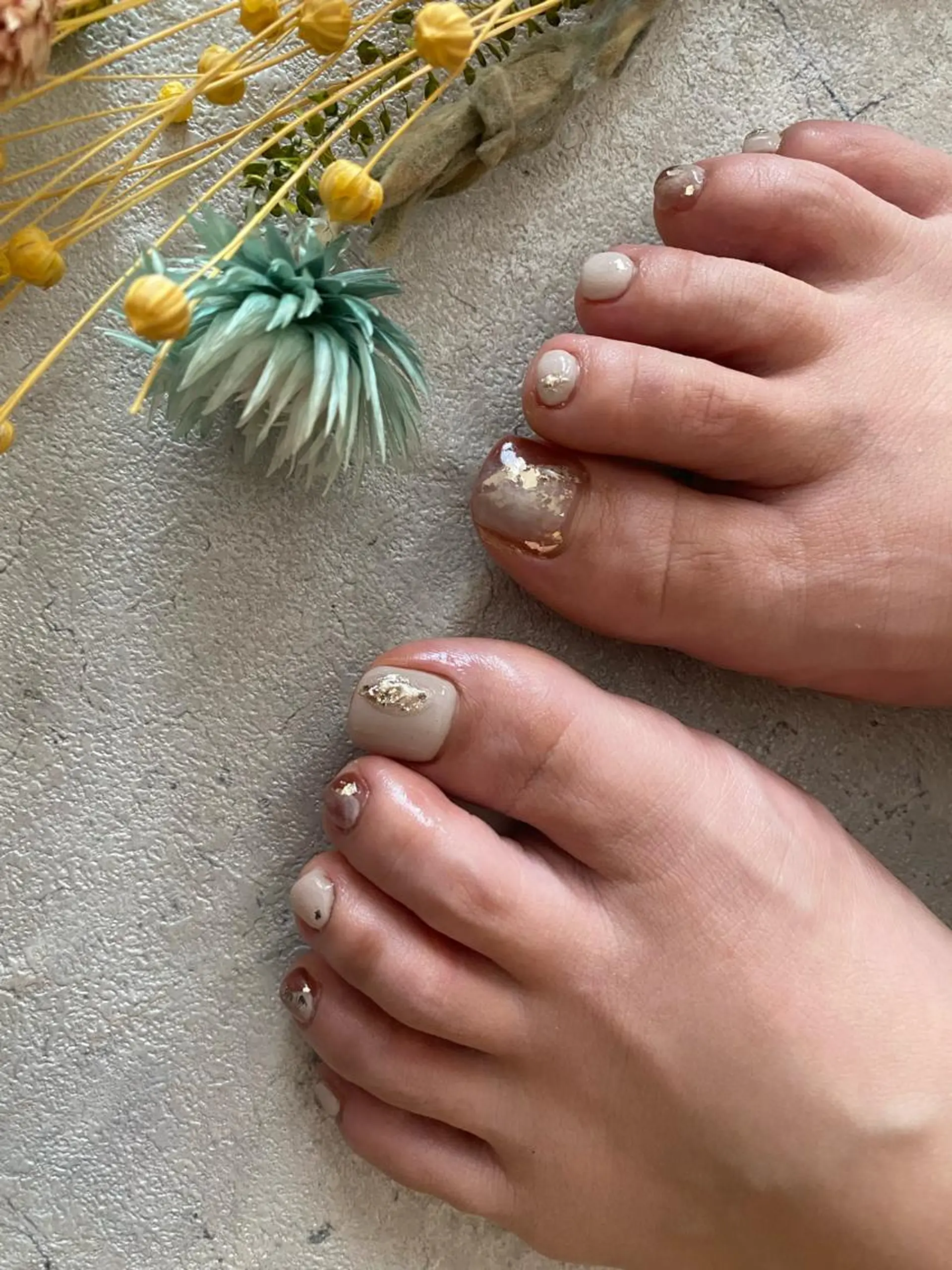ネイル フットネイル ëmma nail_ by chulaのネイルデザイン