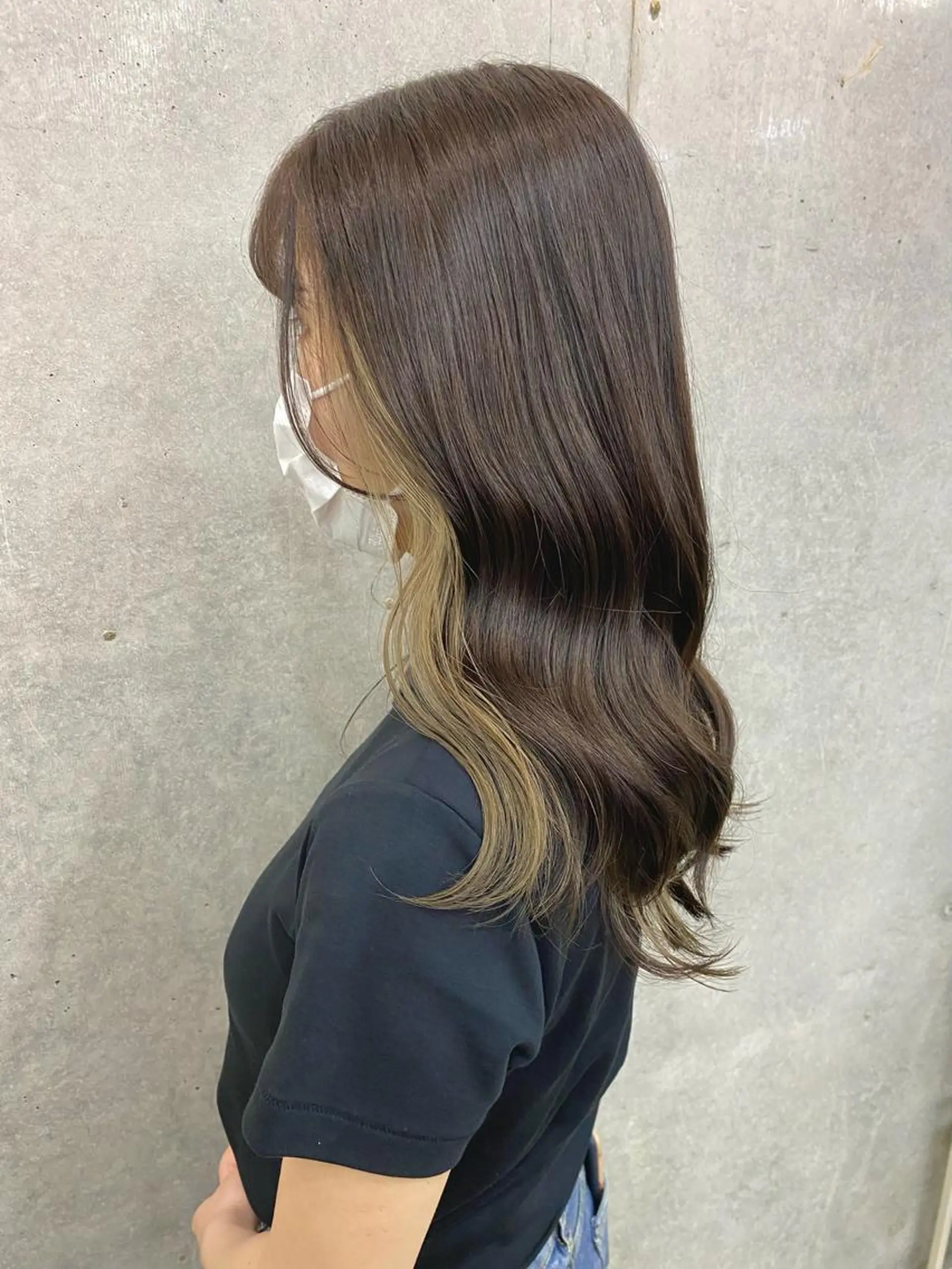ロング カラー ヘアアレンジ ♡韓国風ヘア 🐈♡MIHOのヘアスタイル
