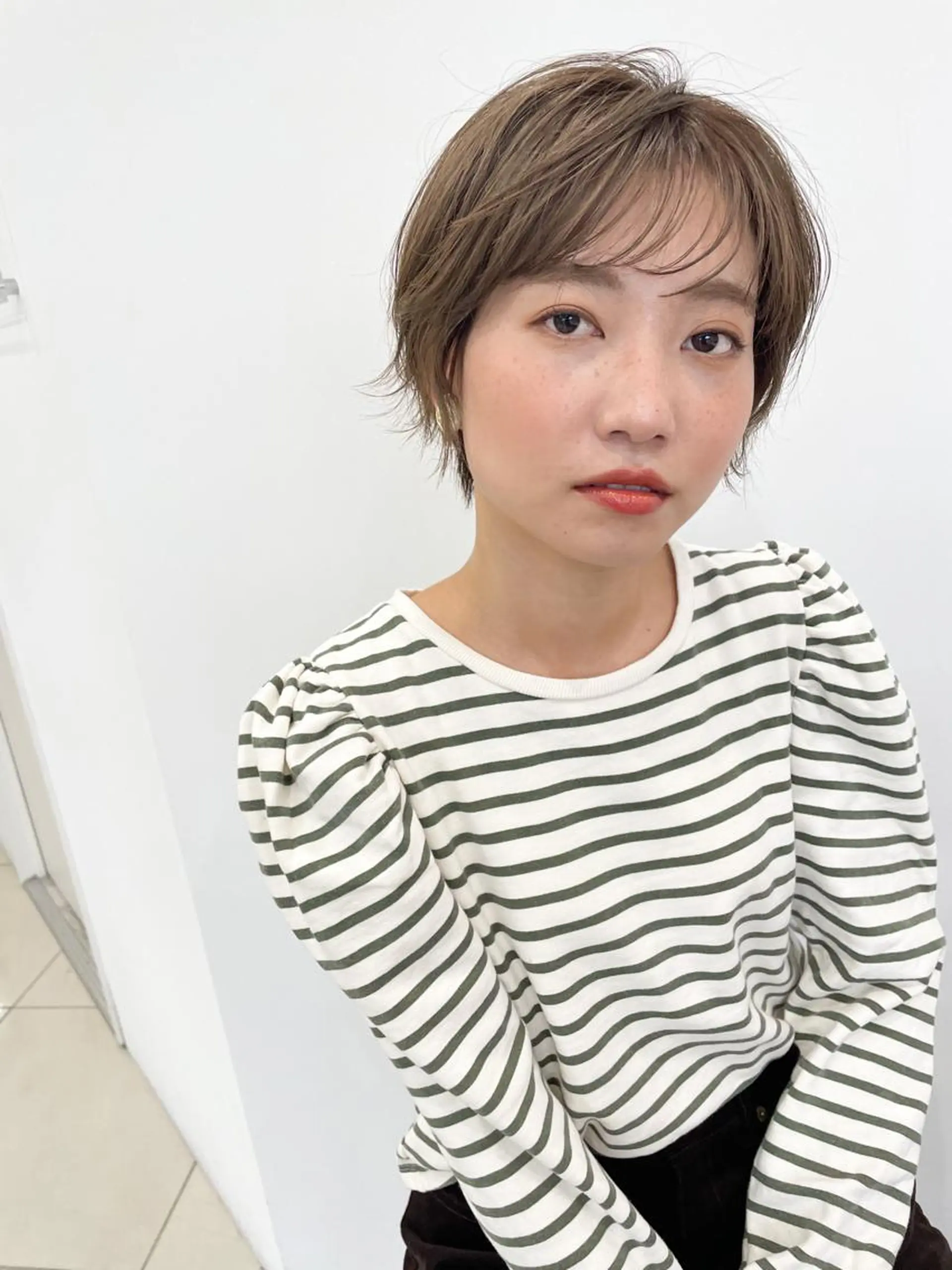 ショート カット ヘアカラー トリートメント SAKURA🌸 ショート/レイヤーのヘアスタイル