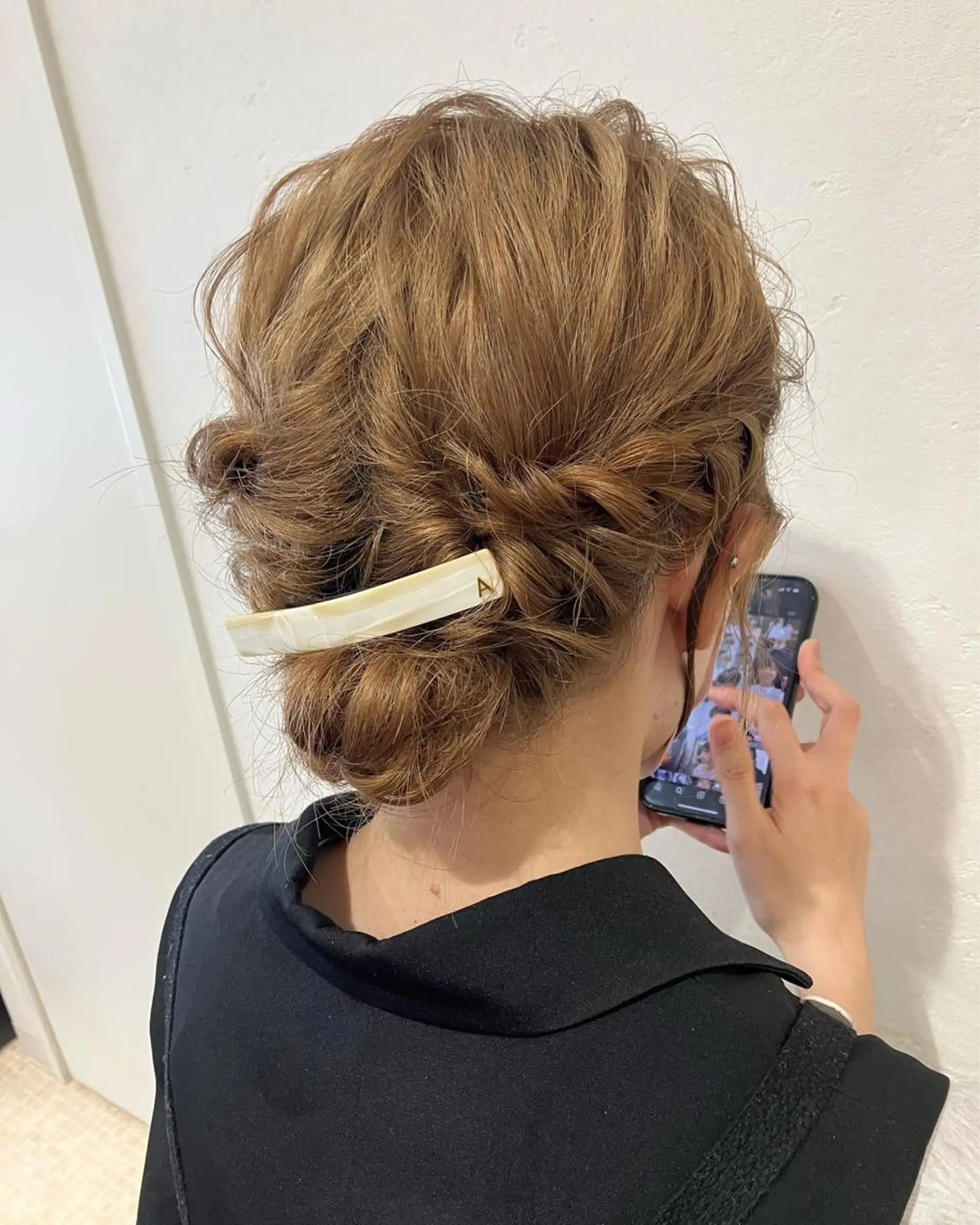 ヘアセット えばら まい/attraのヘアスタイル