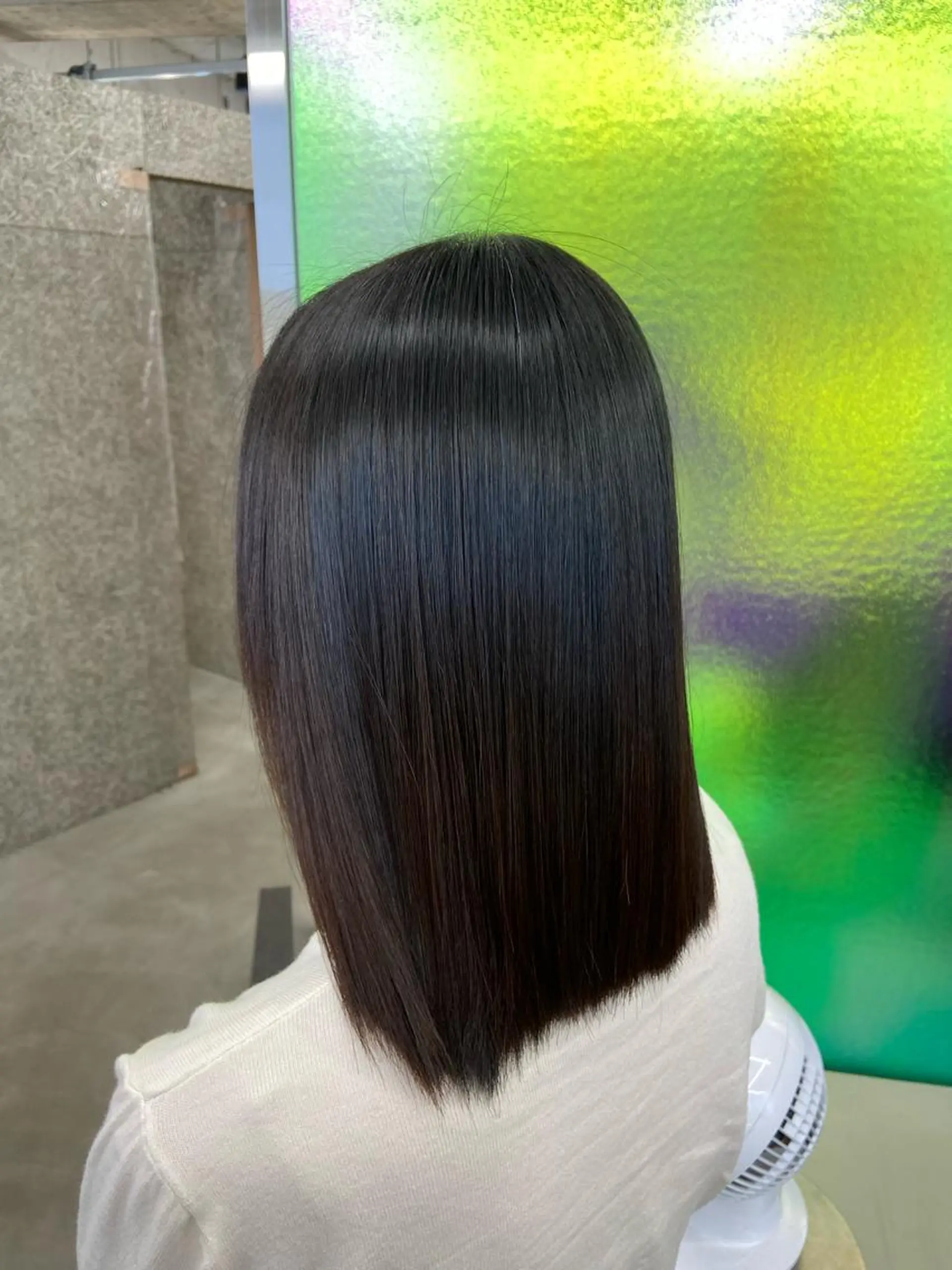 セミロング 髪質改善 トリートメント トリートメント 髪質改善特化newi ‎🤍amaneのヘアスタイル