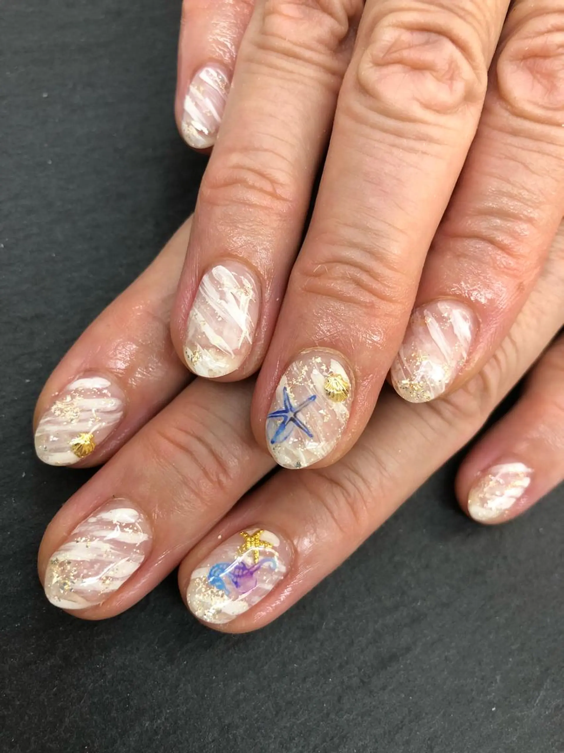 ネイル 夏ネイル esNail&eye イーズネイル＆アイのネイルデザイン