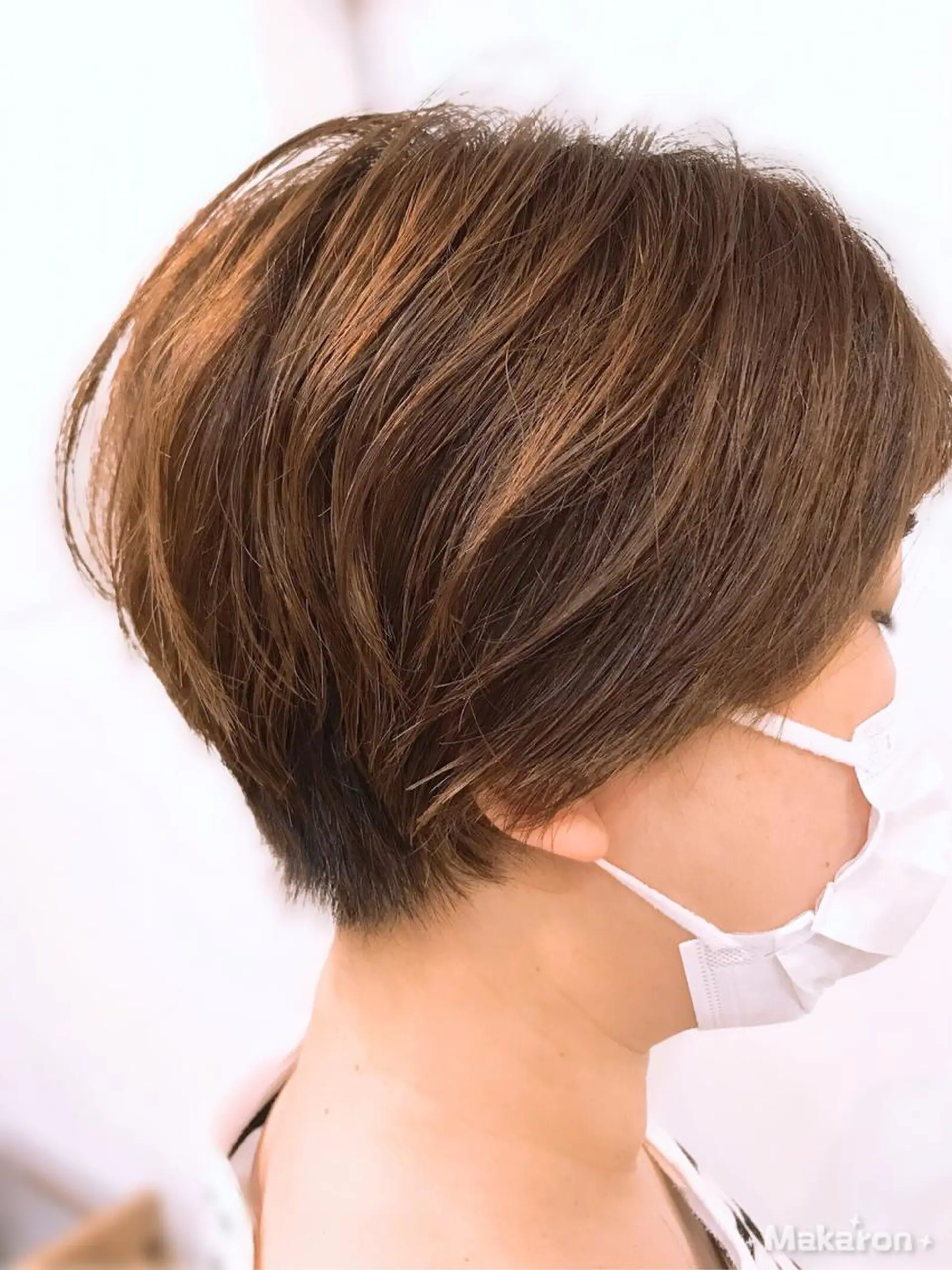 ショート ショートヘア hair works raptureのヘアスタイル