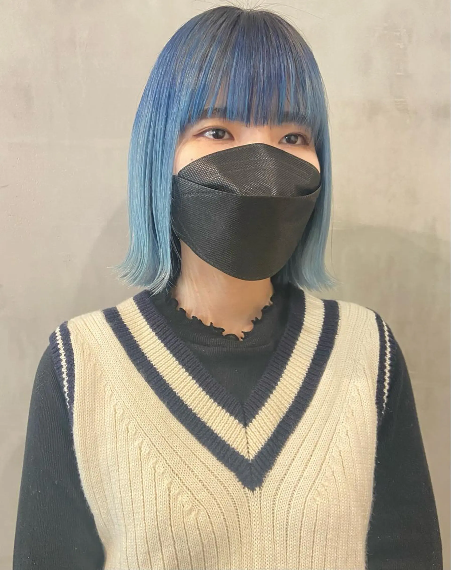 ショート カラー ブルーカラー グラデーションカラー ヘアカラー トリートメント 無加工で盛れる🎀 オタク特化🎀ゆうなのヘアスタイル