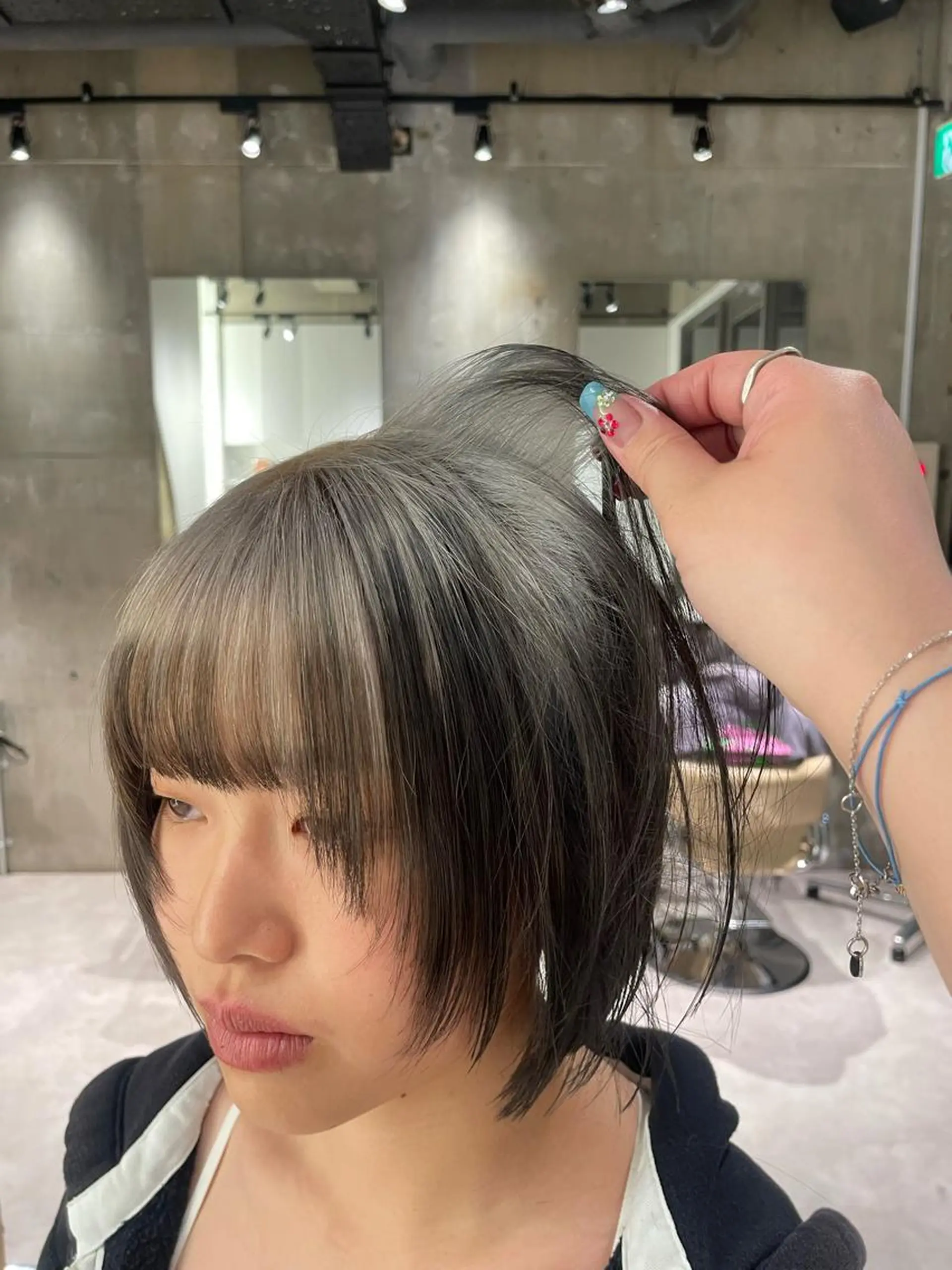 ショート カット ヘアカラー トリートメント yoke/美髪矯正/ 脱白髪🪸🩰ヒナコのヘアスタイル
