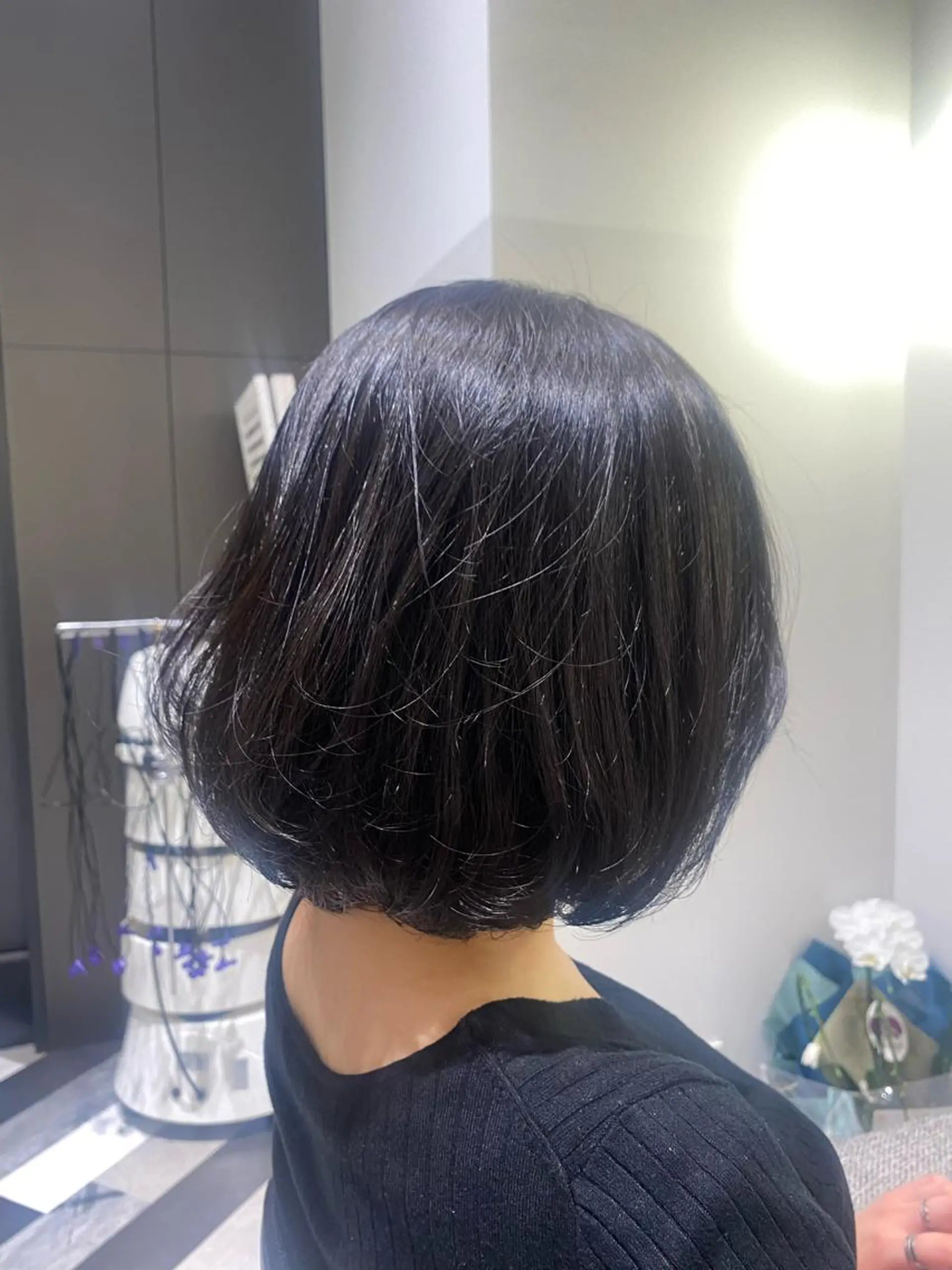 ミディアム ヘアカラー トリートメント ヘッドスパ ✨あなたのお悩み解消 美容師✨TOMOKAのヘアスタイル
