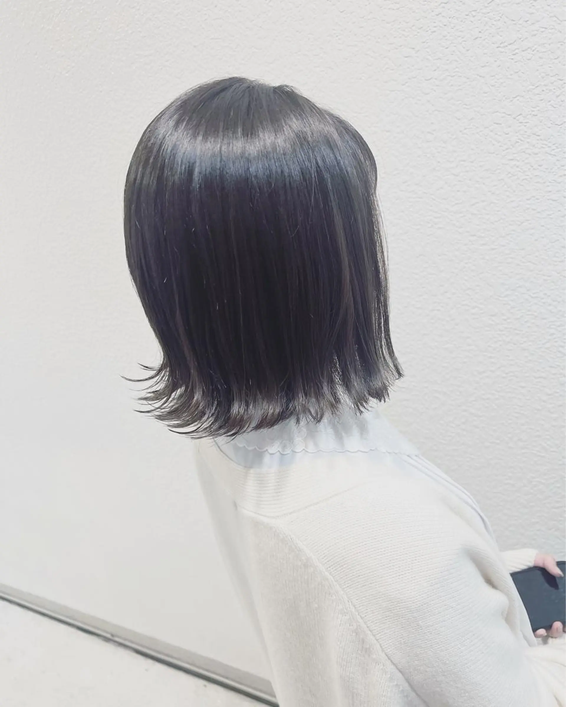 ミディアム 🎴イトウユウ🎴 #話さない美容師のヘアスタイル