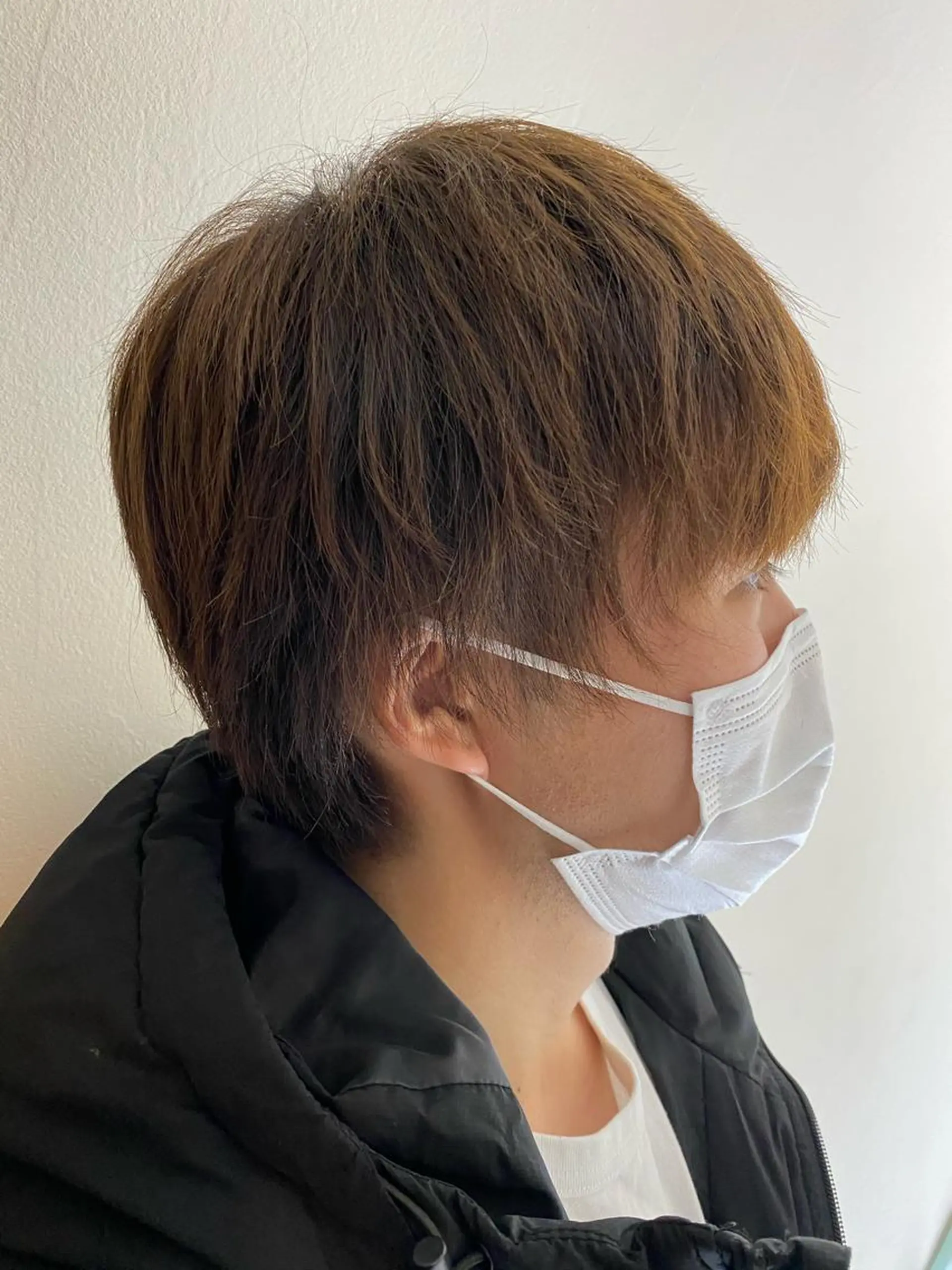 ミディアム メンズ 柳澤 和也のヘアスタイル