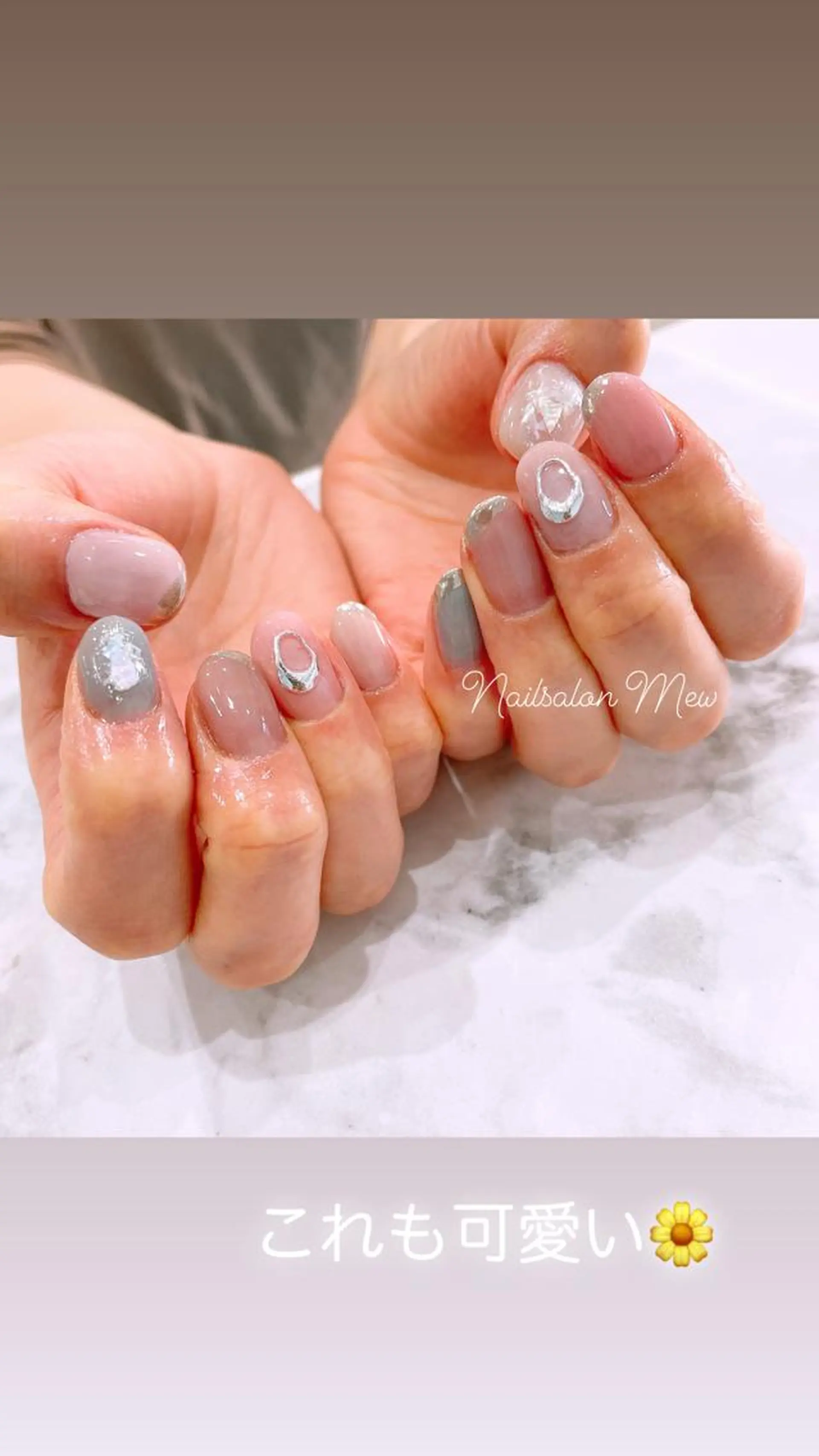 ネイル ハンドネイル Nailsalon Mew所属・Nailsalon Mew❤︎のネイルデザイン