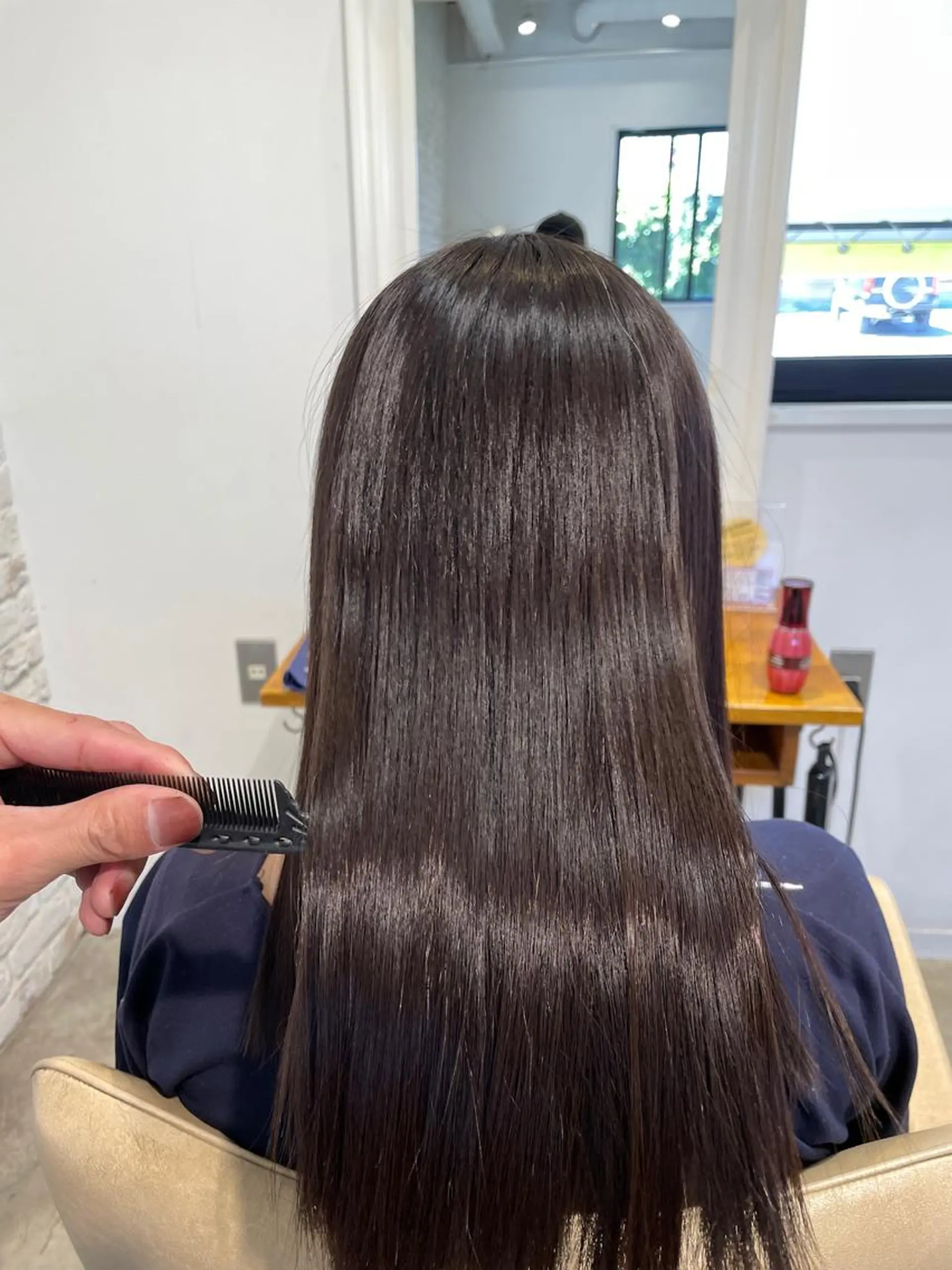 セミロング ショートボブ セミロングパーマ ボブ くせ毛 髪質改善 縮毛矯正 トリートメント salowin suite 柏所属・髪質改善特化 専門美容師オクダ♂のヘアスタイル