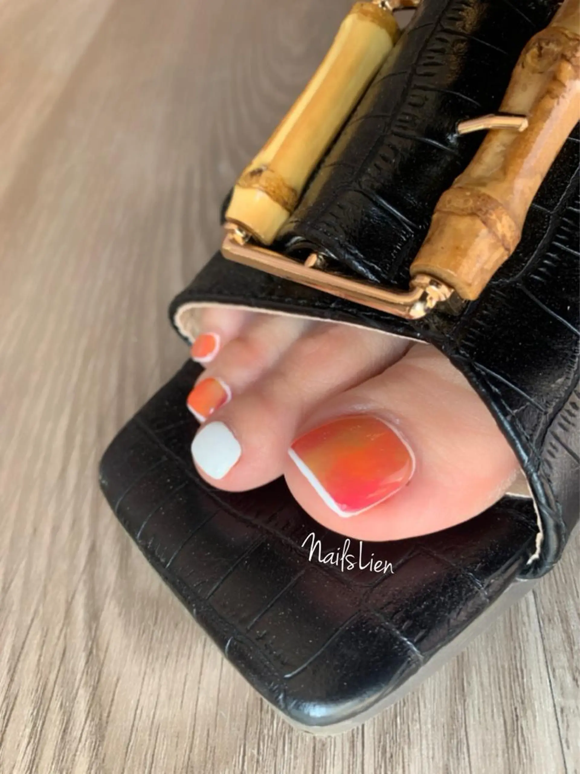 ネイル クリアネイル フラワーネイル フレンチネイル ラメ(グリッター) 大理石ネイル(マーブル) 凛 リンのその他イメージ