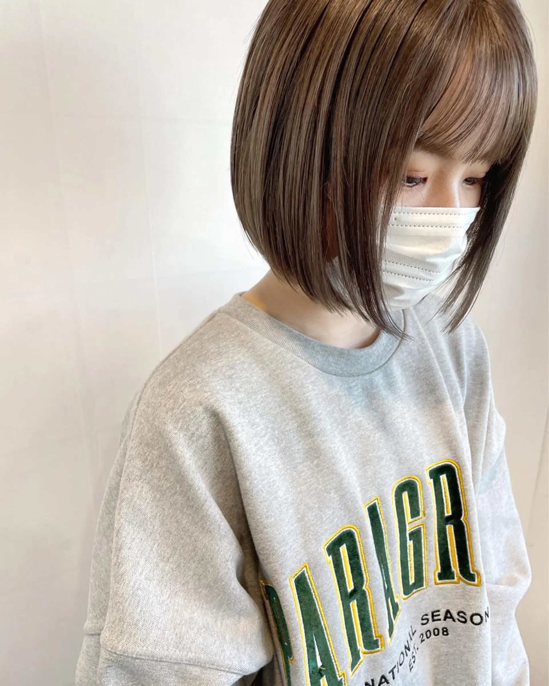 ミディアム カラー ヘアアレンジ カット ヘアカラー 徳永 実沙のヘアスタイル