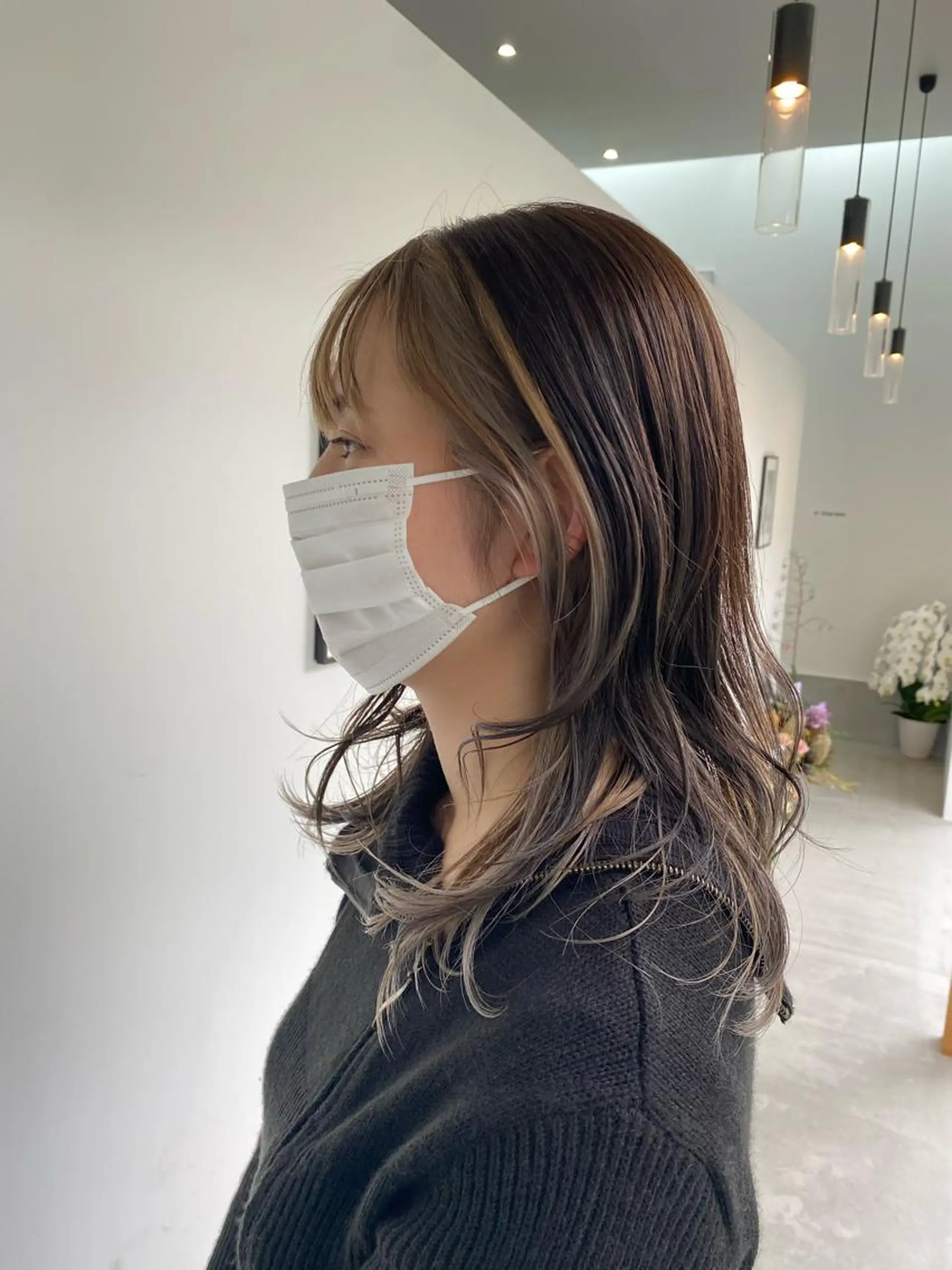 ミディアム inchelsea所属・宇野 鈴花のヘアスタイル