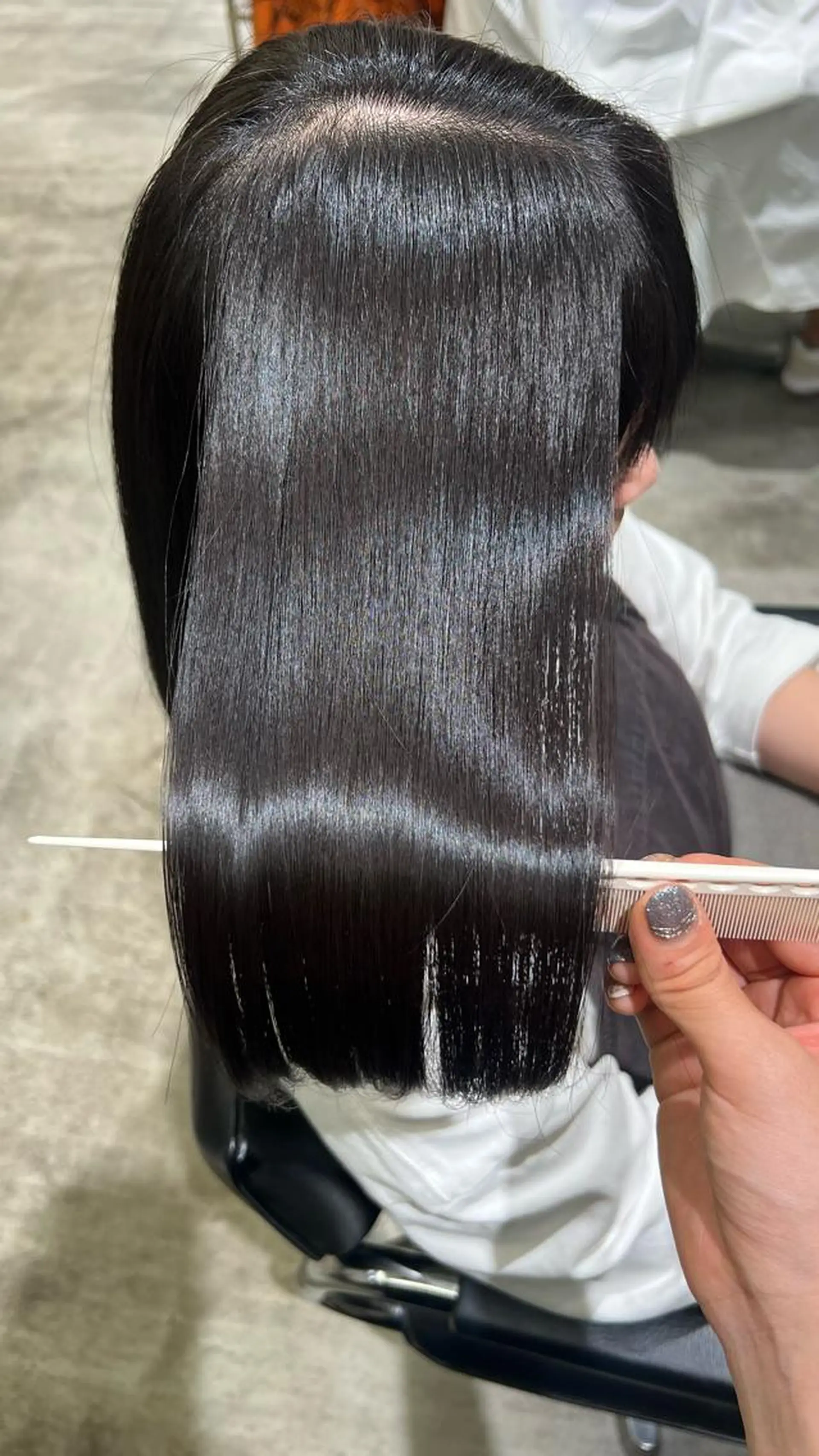 ミディアム 佐川 雪月のヘアスタイル