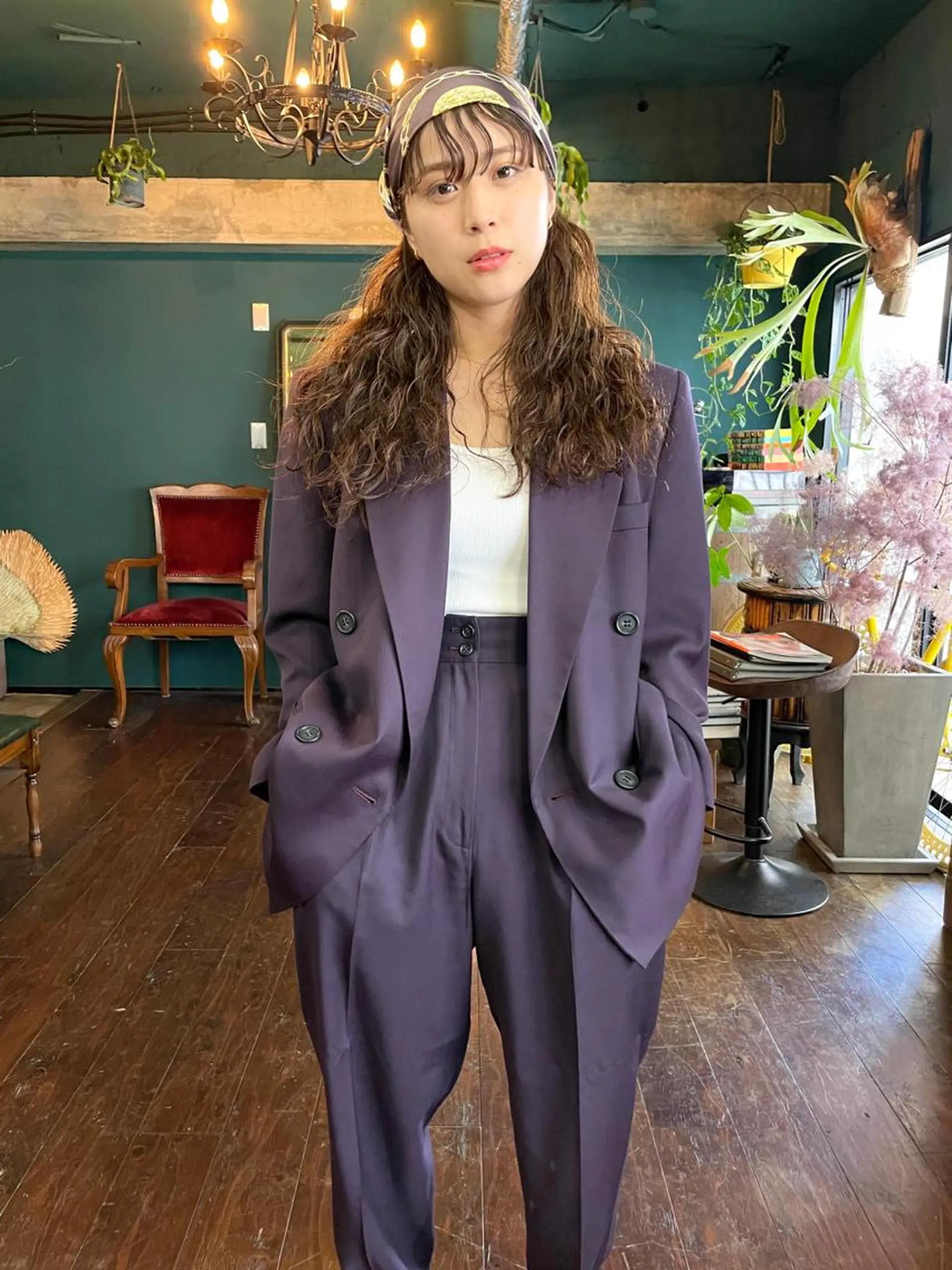 ロング カット パーマ トリートメント vivre libre所属・vivre libreのヘアスタイル