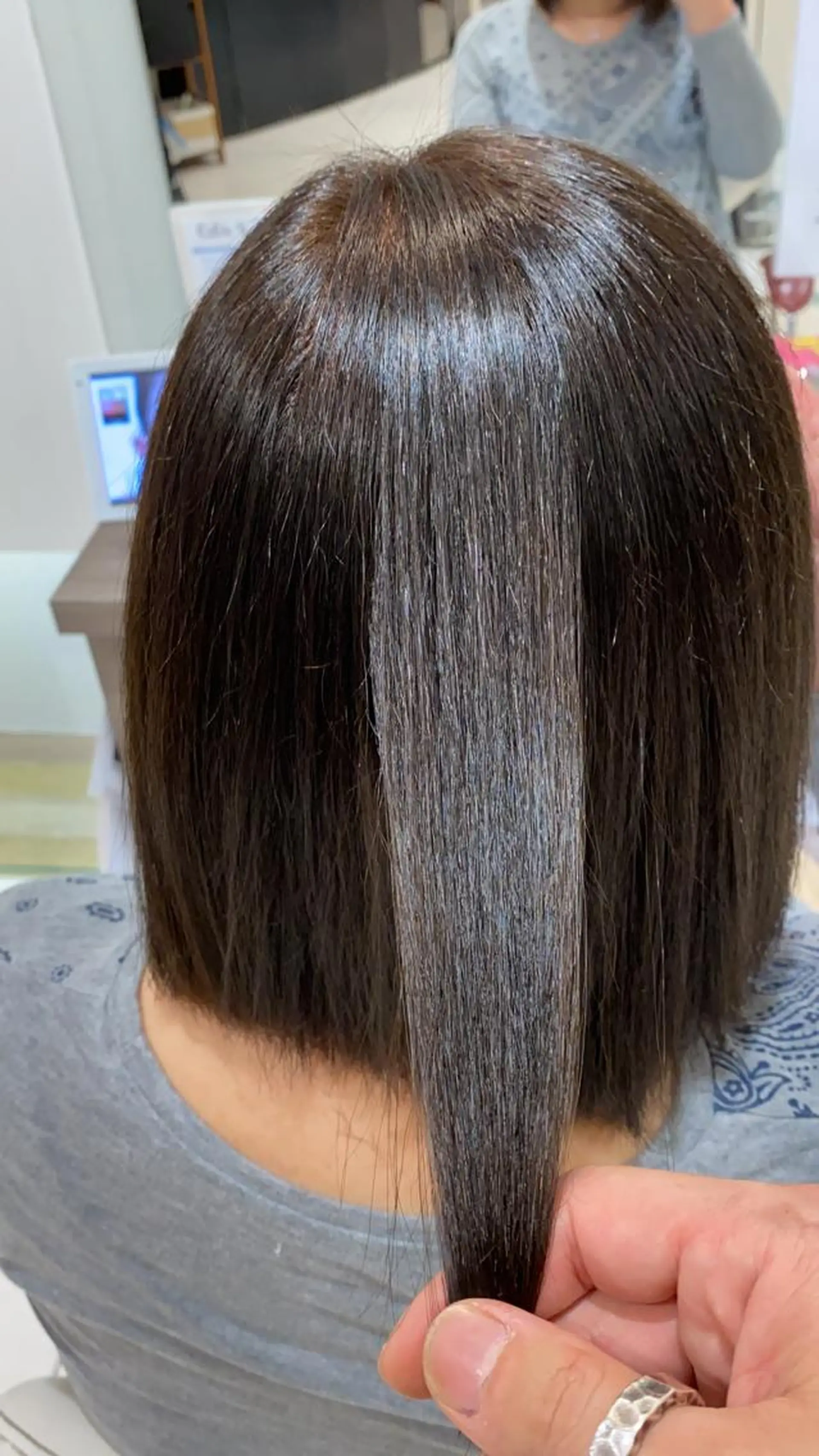 ショート 艶髪&韓国風パーマ は是非⭐︎新島英猛のヘアスタイル