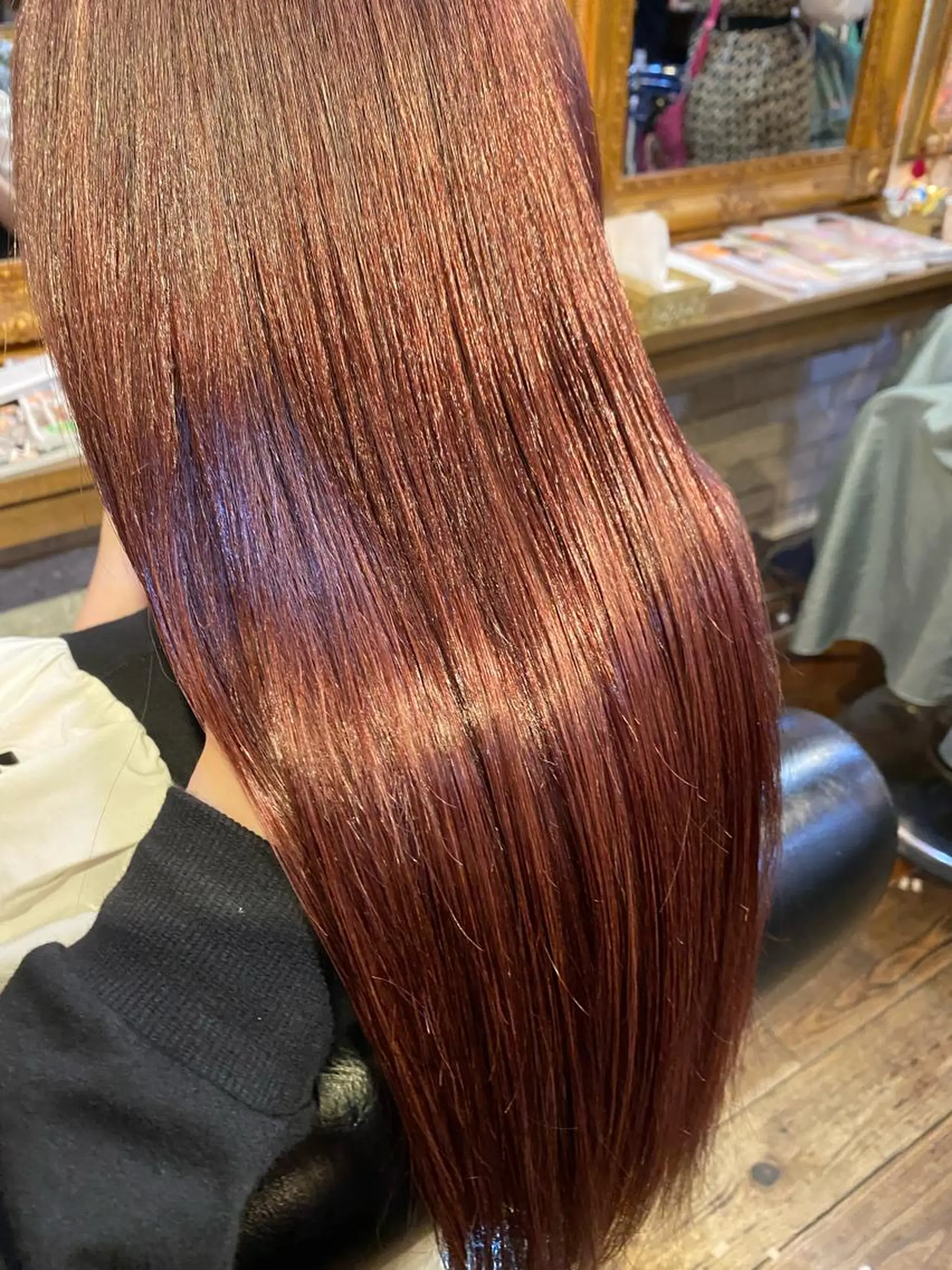 ロング カラー ヘアアレンジ シールエクステ エクステ トリートメント La fith hair Bathたまプラーザ店所属・ダブルカラー🌈 yuraのヘアスタイル
