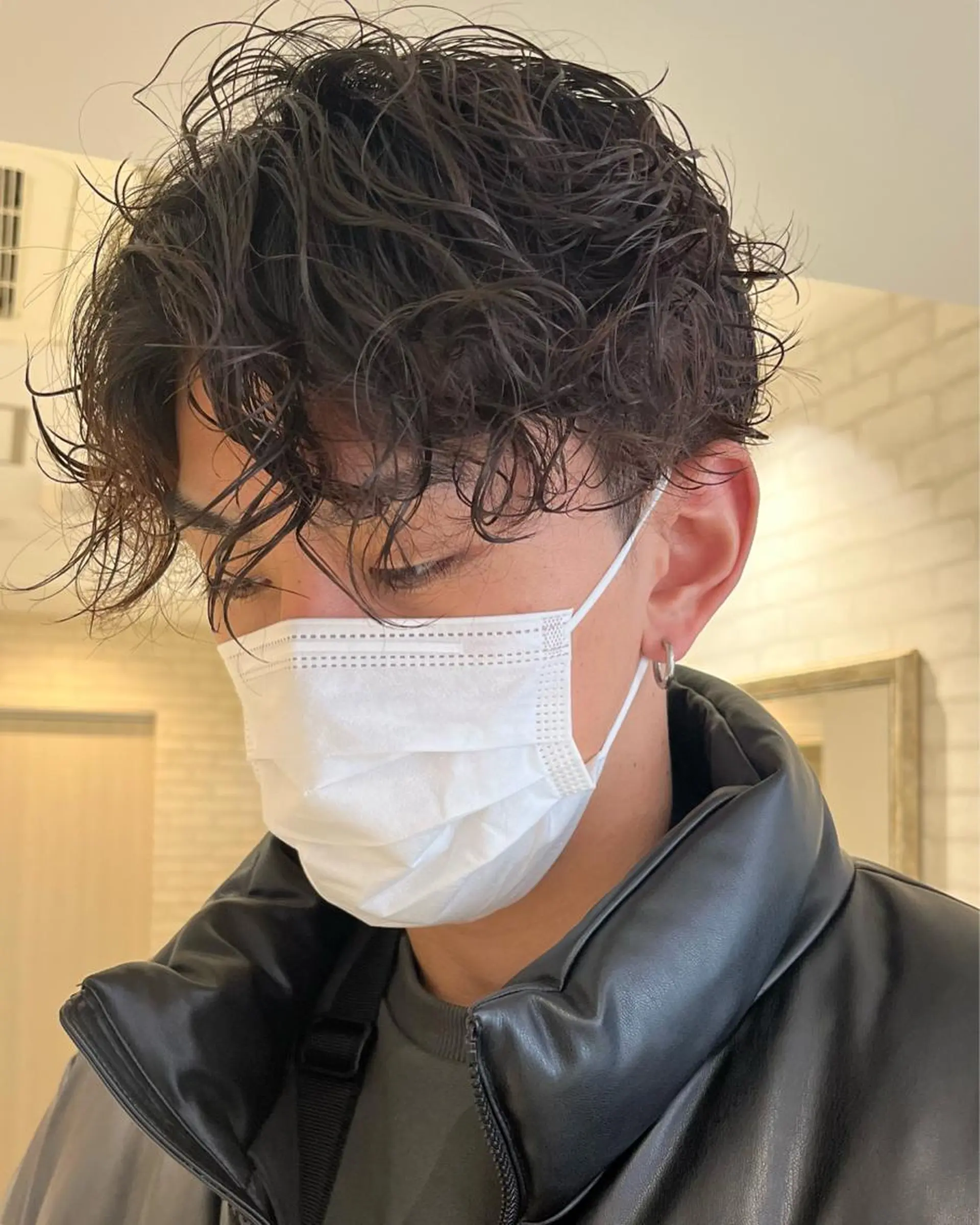 パーマ メンズ カット パーマ abilita AZUSAのヘアスタイル
