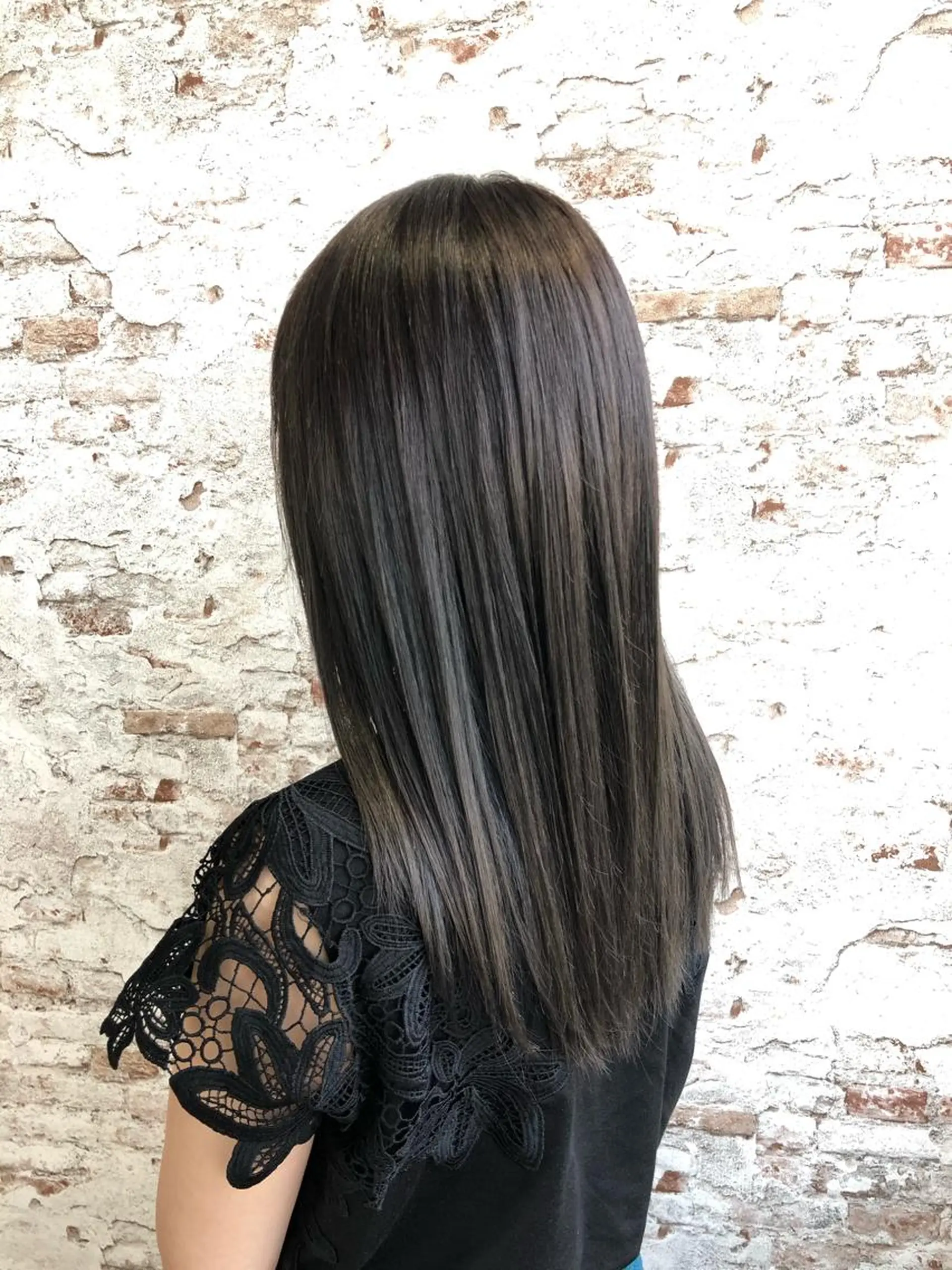 ロング カット ヘアカラー トリートメント 🫧髪質改善艶カラー _マエダ 🫧のヘアスタイル